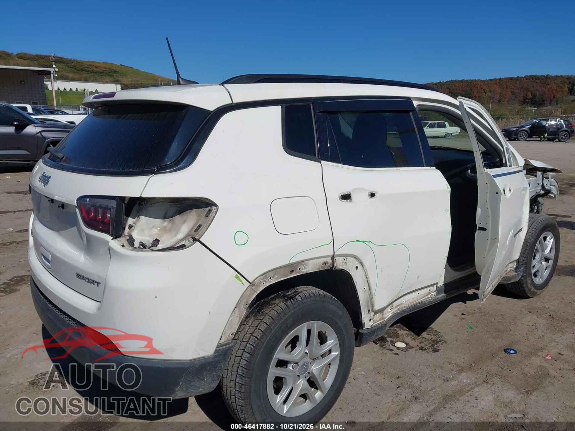 JEEP COMPASS 2018 - 3C4NJDAB3JT314367