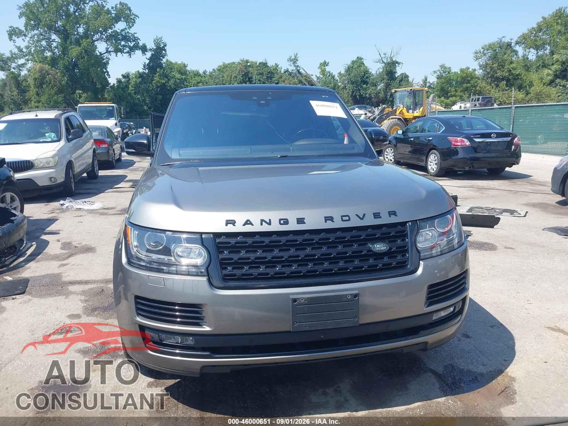 LAND ROVER RANGE ROVER 2017 - SALGS2FVXHA358969