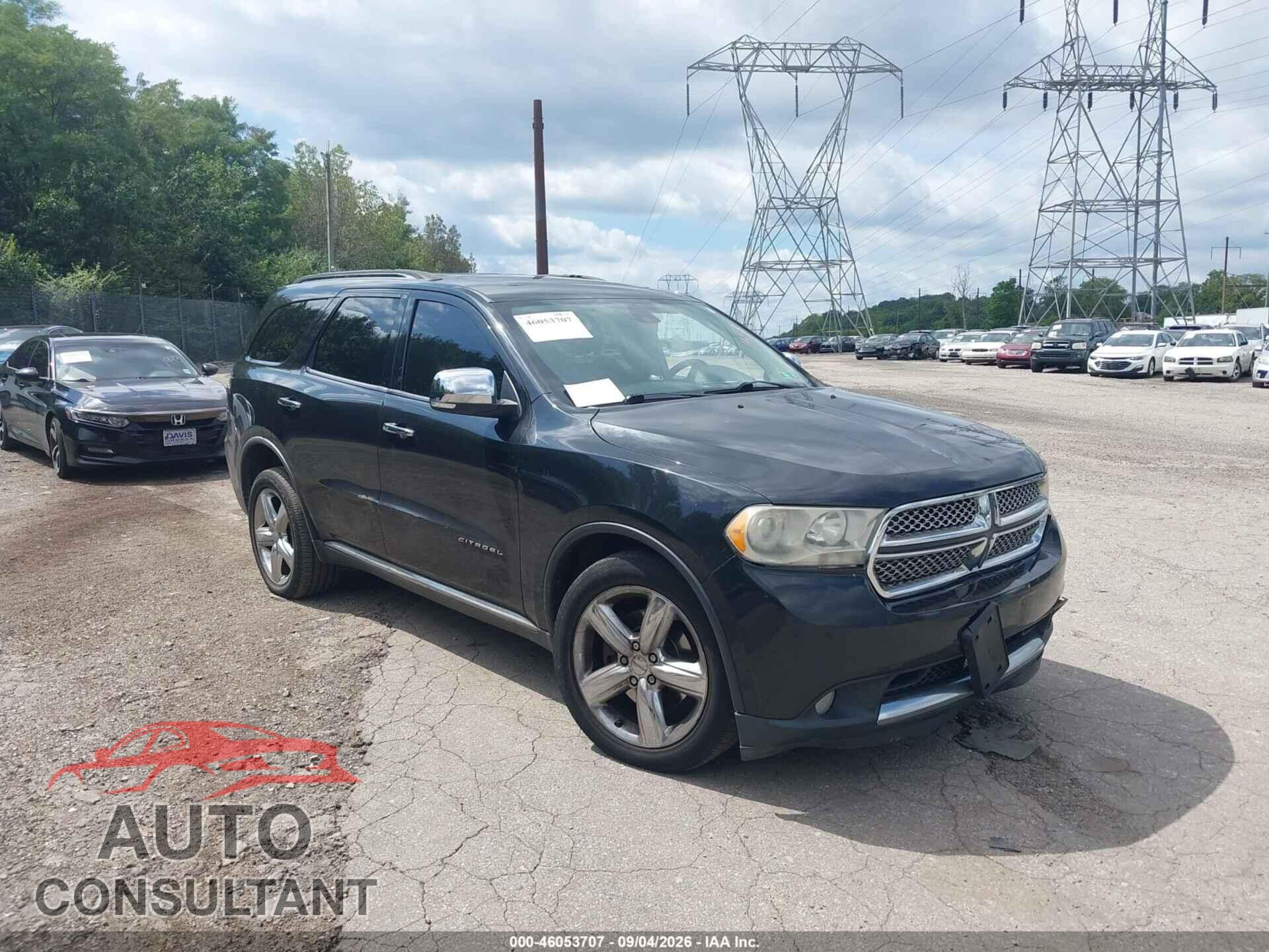 DODGE DURANGO 2011 - 1D4SE5GT2BC632736