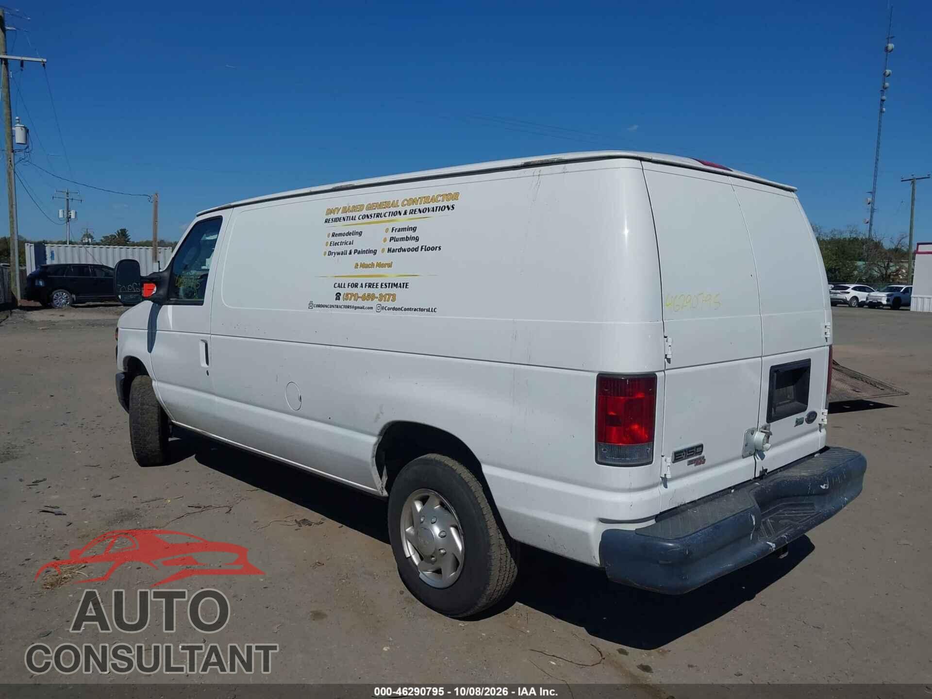 FORD E-150 2012 - 1FTNE1EW1CDB20056