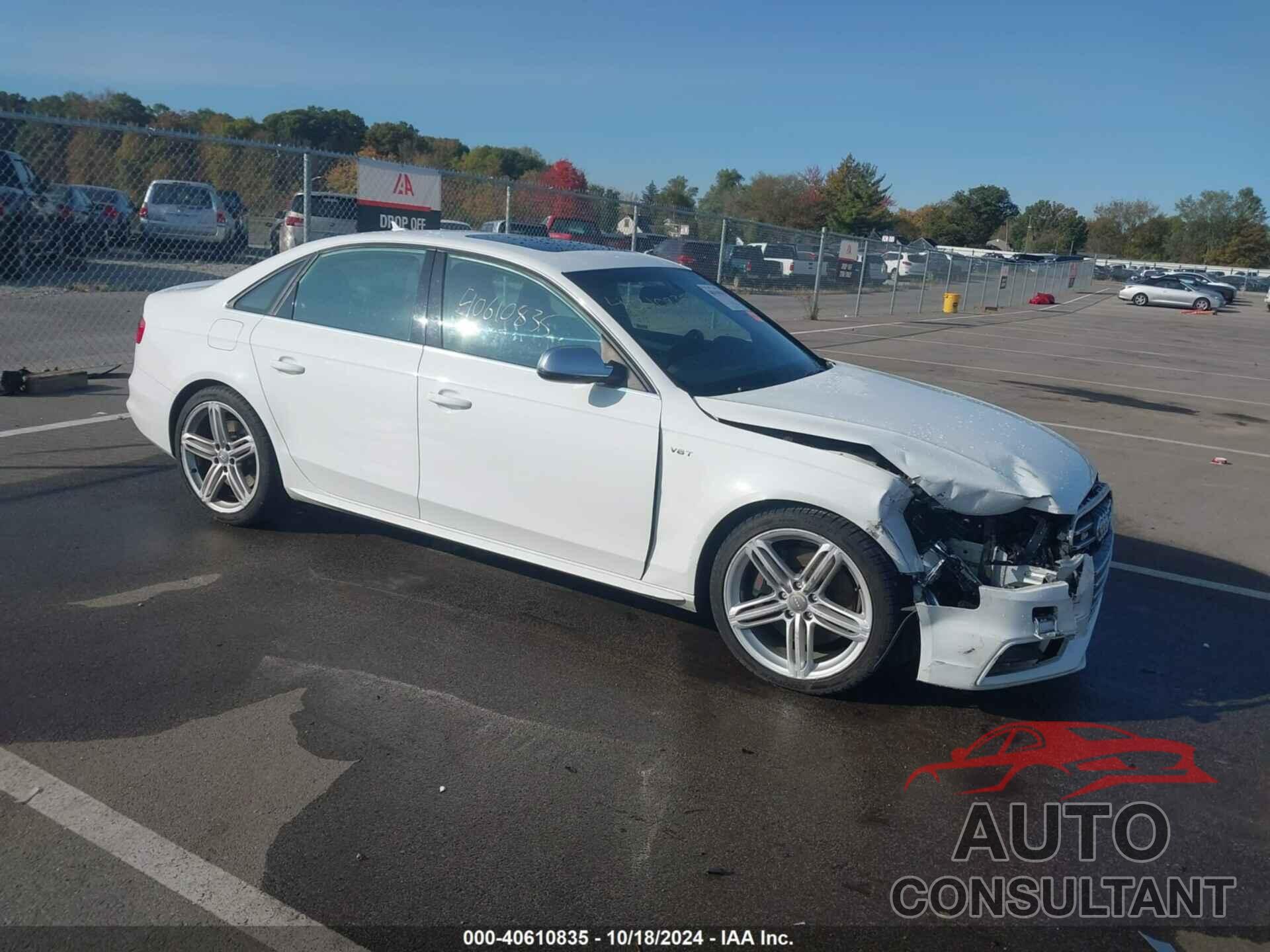 AUDI S4 2013 - WAUBGAFL1DA066260