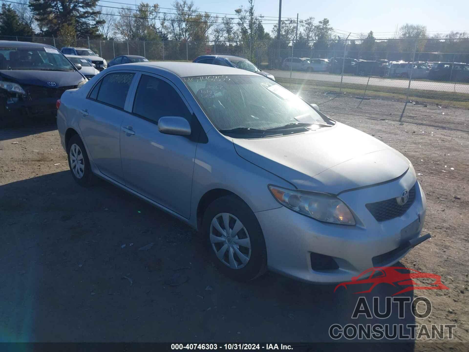 TOYOTA COROLLA 2010 - 1NXBU4EE1AZ189305