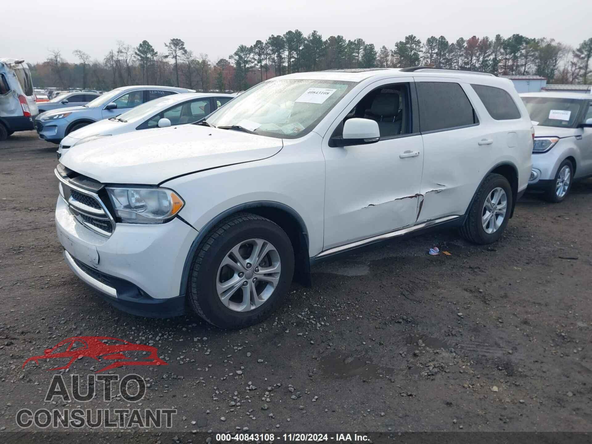 DODGE DURANGO 2011 - 1D4RE4GG9BC720629