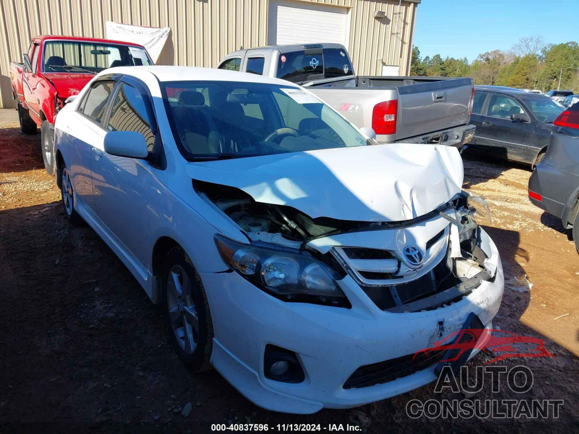 TOYOTA COROLLA 2013 - 5YFBU4EE7DP079204