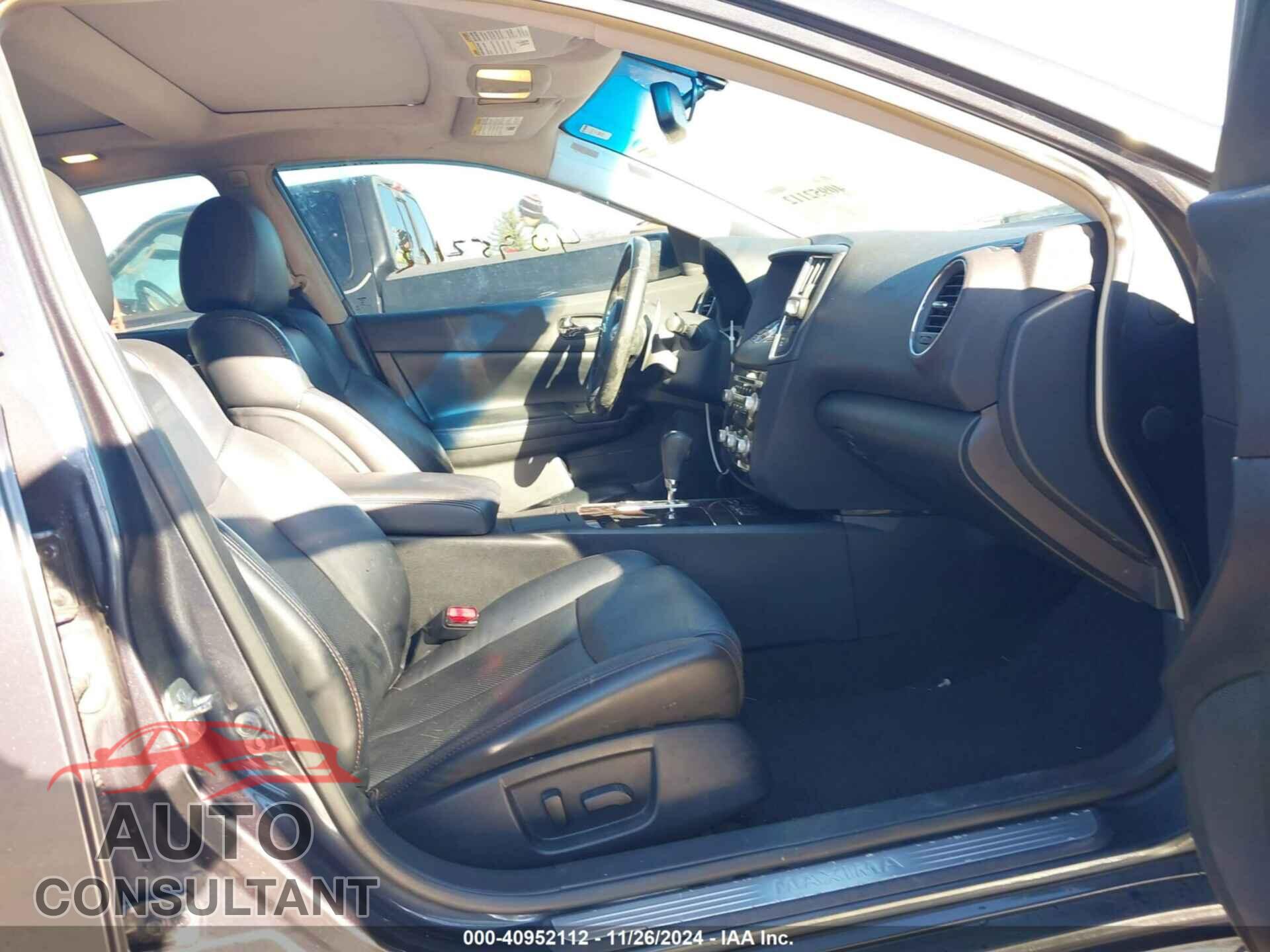 NISSAN MAXIMA 2012 - 1N4AA5AP1CC863554