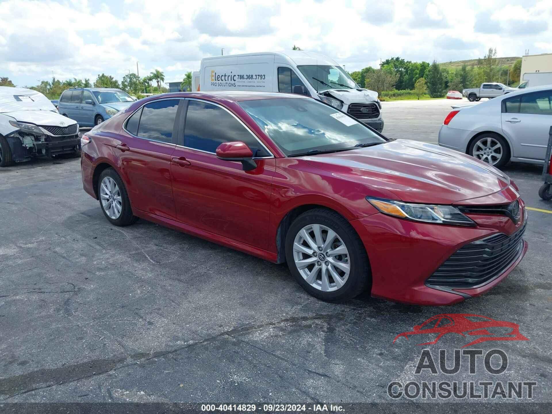 TOYOTA CAMRY 2019 - 4T1B11HK7KU753906