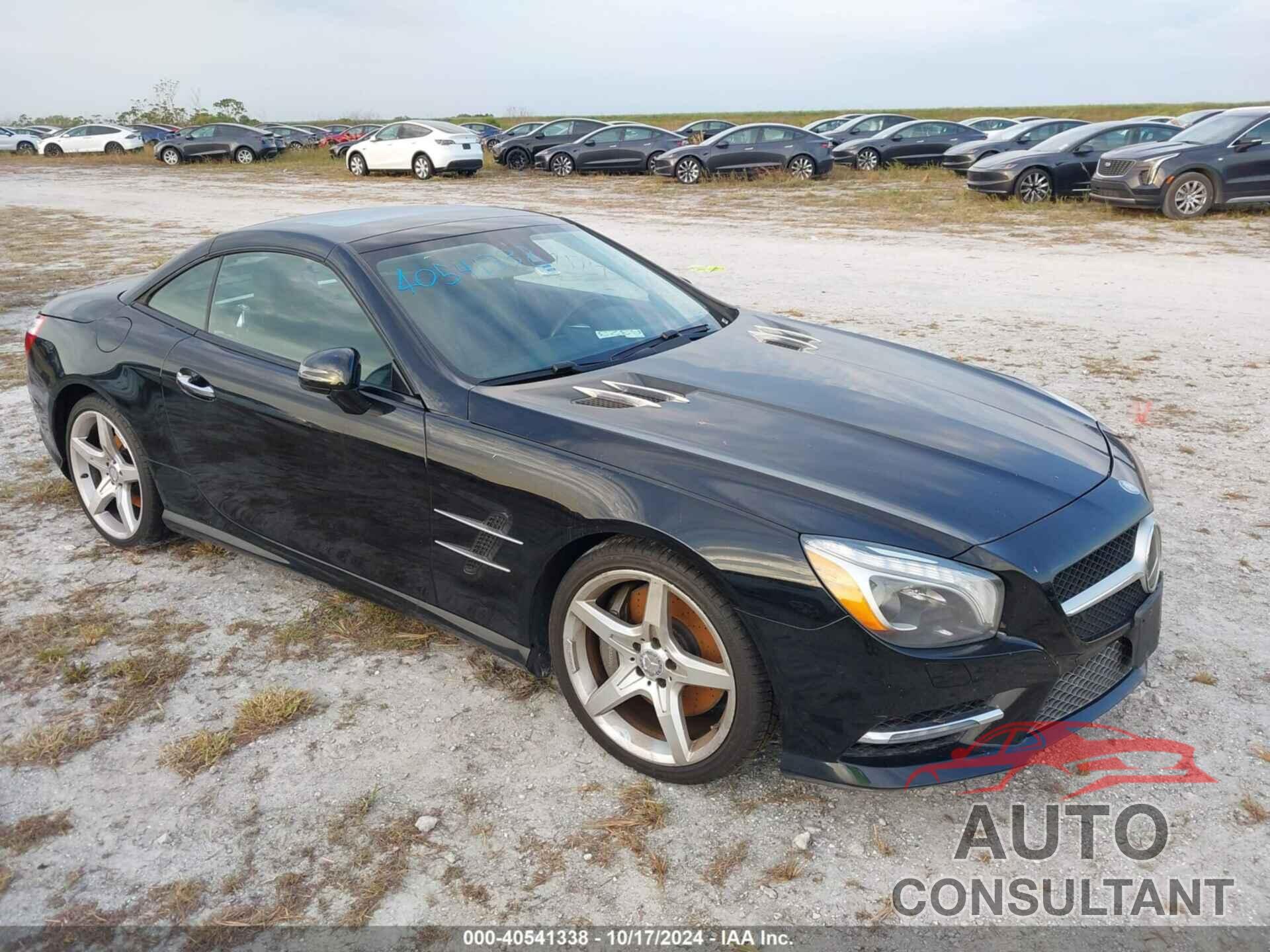 MERCEDES-BENZ SL 550 2013 - WDDJK7DA1DF014153