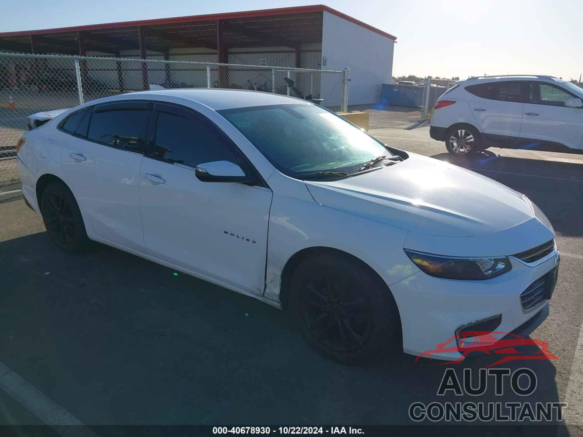 CHEVROLET MALIBU 2016 - 1G1ZE5ST1GF247489