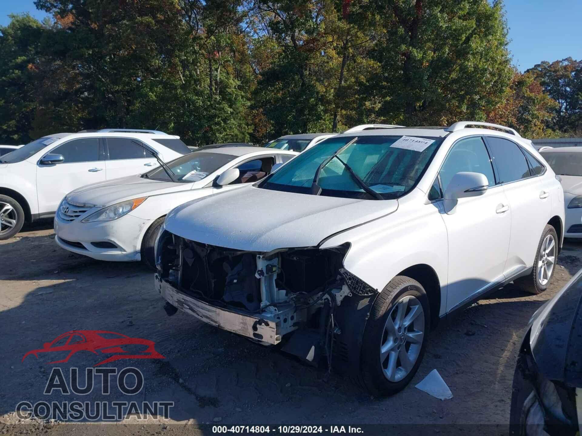 LEXUS RX 350 2011 - 2T2ZK1BA2BC044017