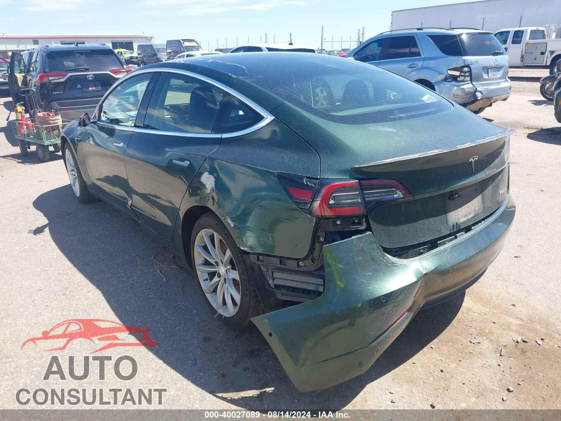 TESLA MODEL 3 2018 - 5YJ3E1EB0JF084063