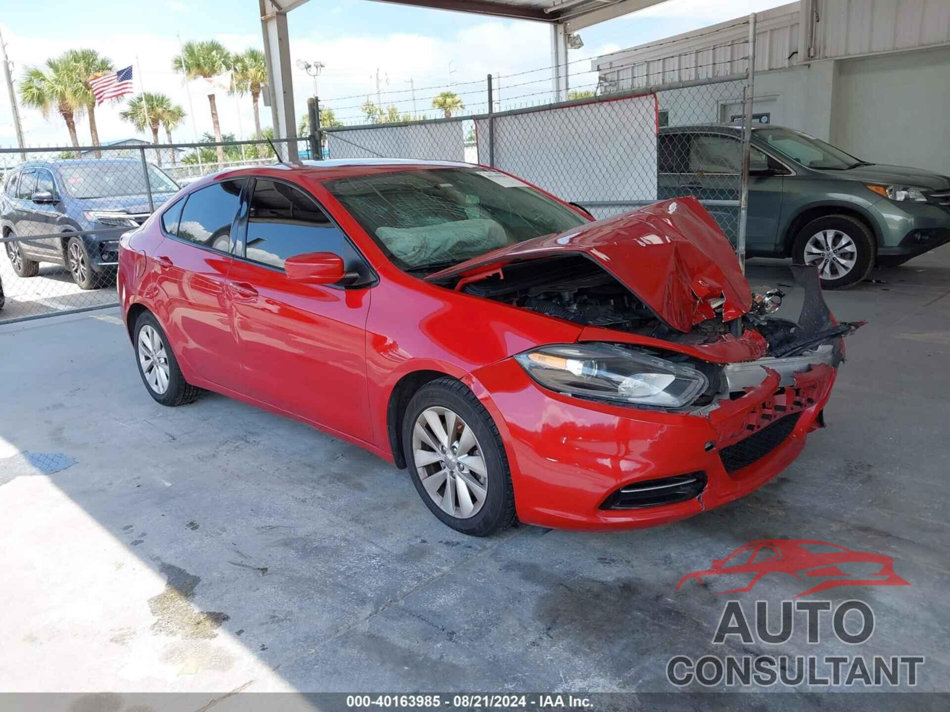 DODGE DART 2014 - 1C3CDFBB8ED894837
