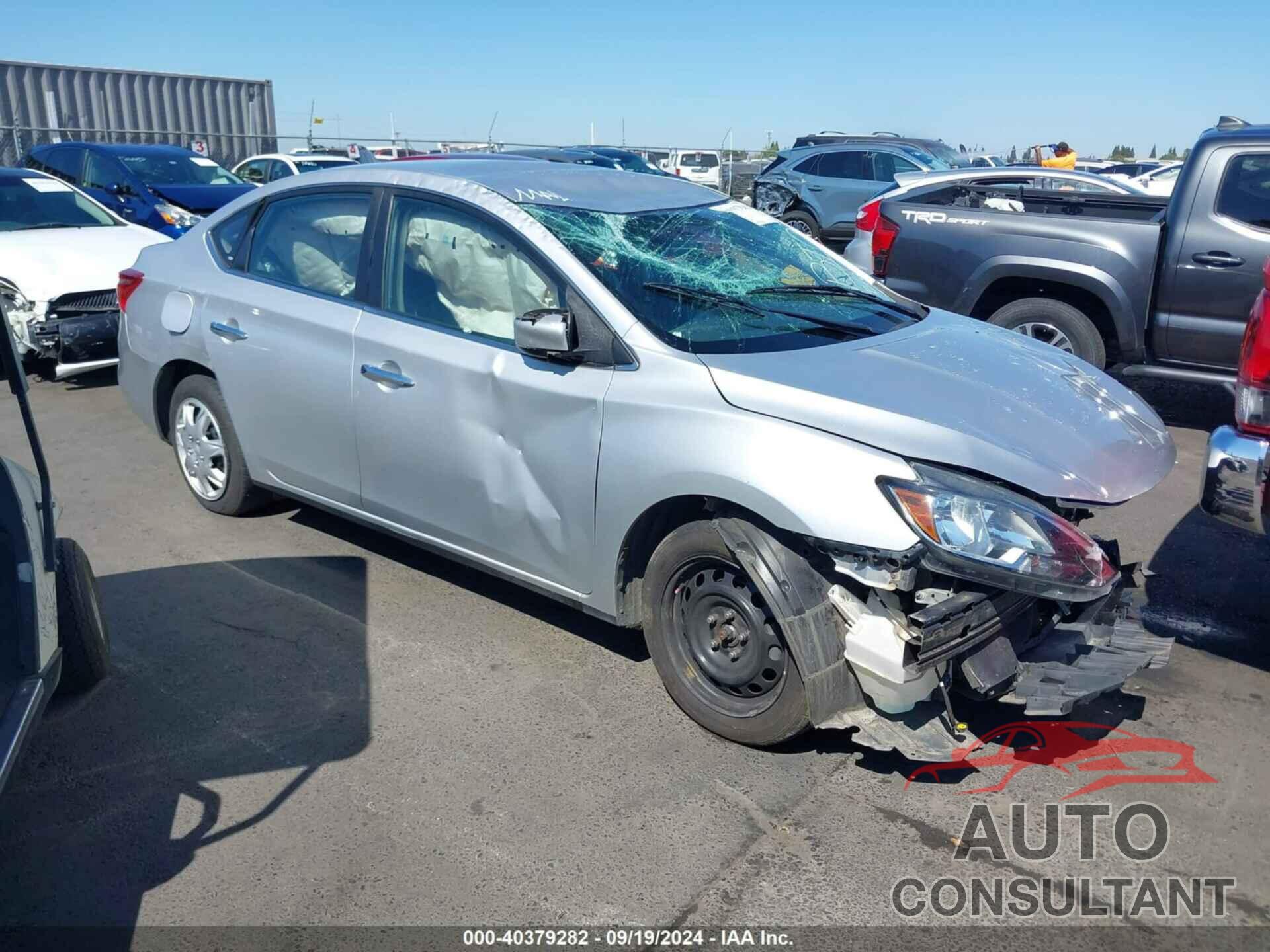 NISSAN SENTRA 2019 - 3N1AB7AP7KY248616