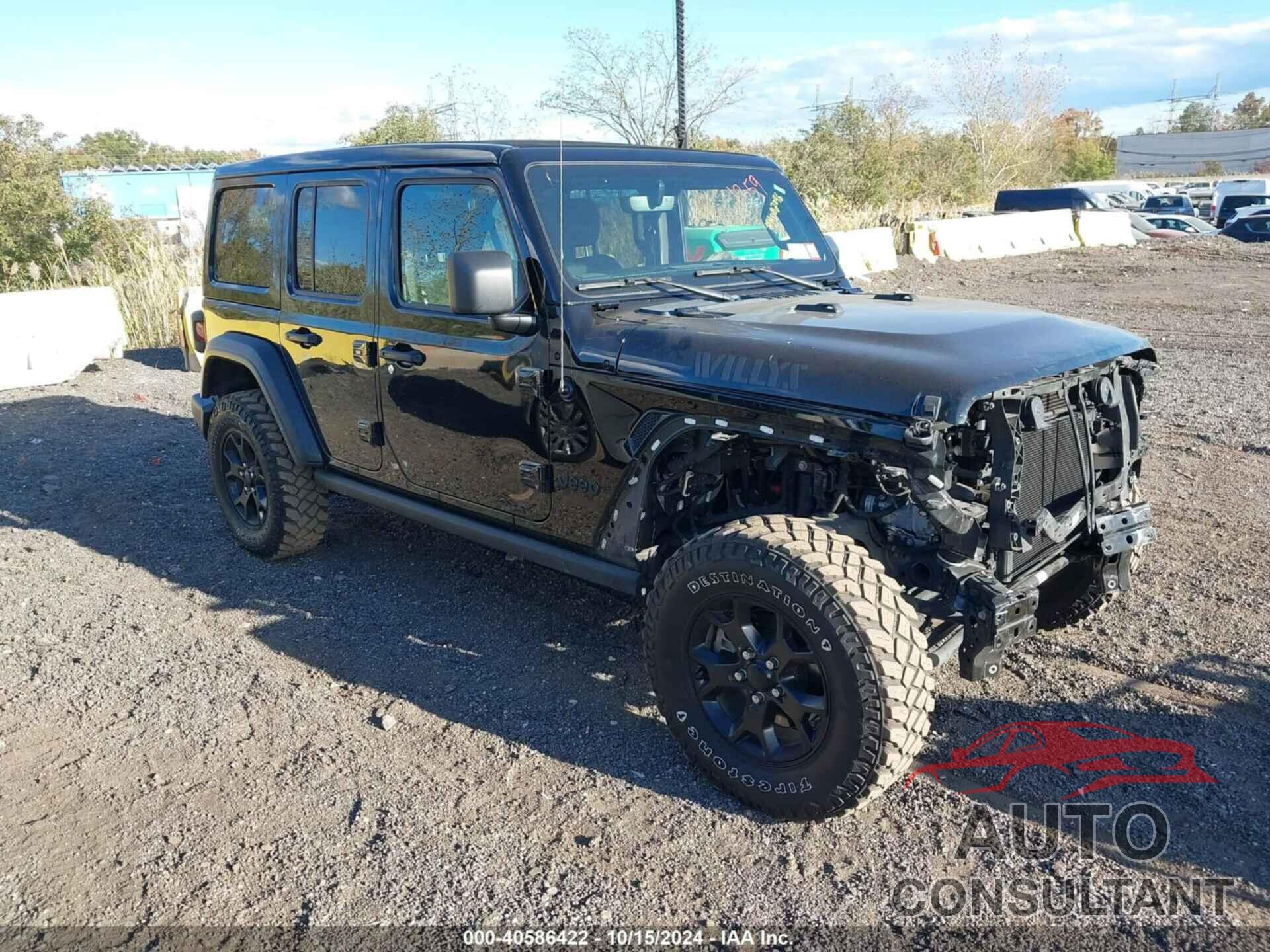 JEEP WRANGLER UNLIMITED 2021 - 1C4HJXDN8MW856387