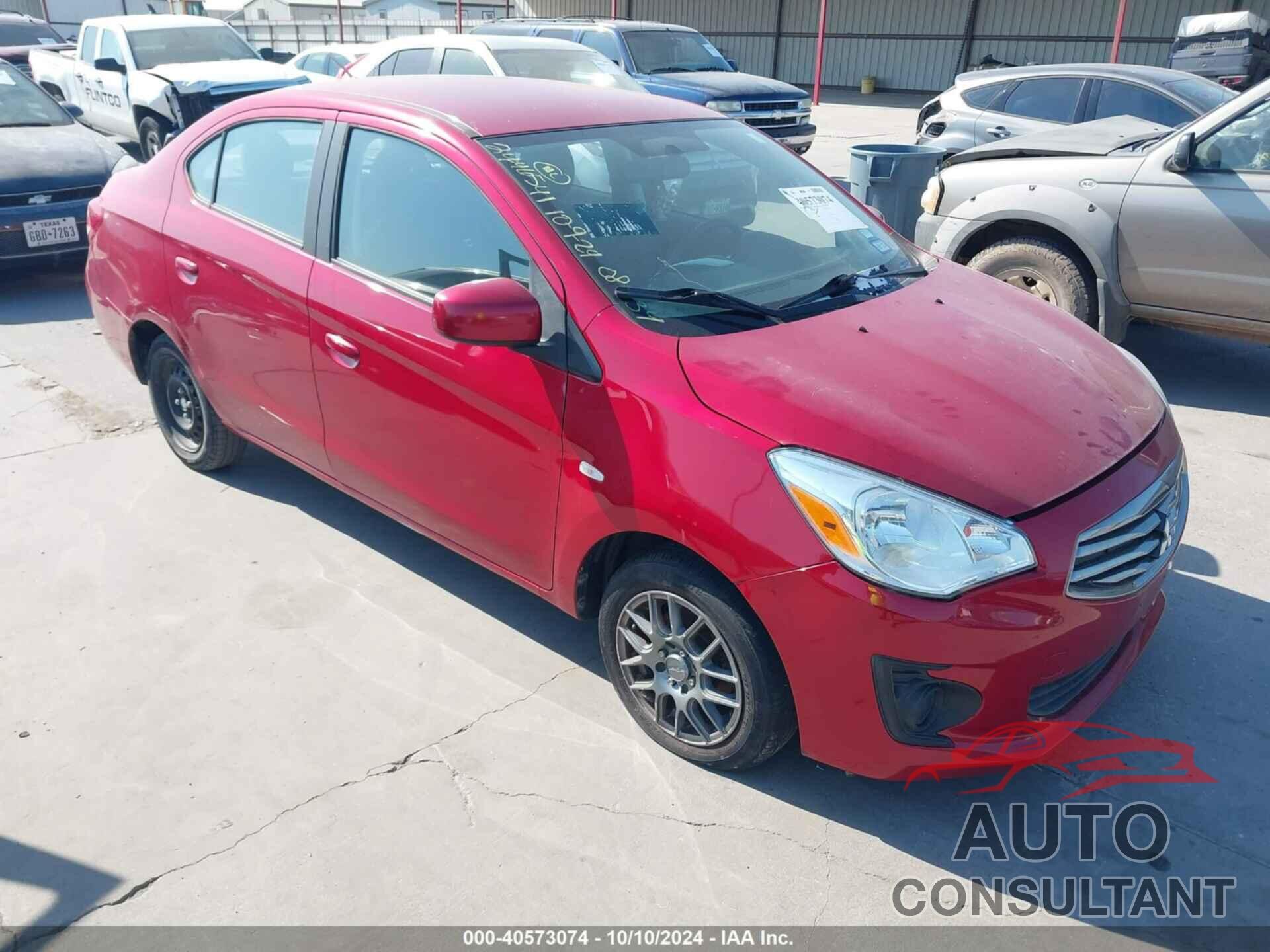 MITSUBISHI MIRAGE G4 2018 - ML32F3FJ9JHF10834
