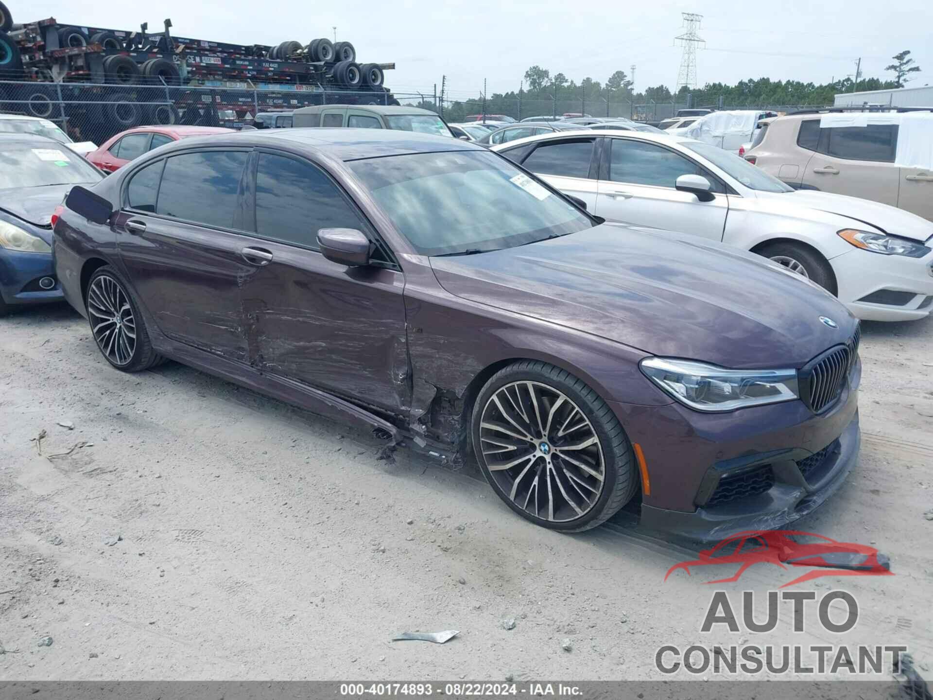 BMW 750I 2018 - WBA7F0C58JGM23869