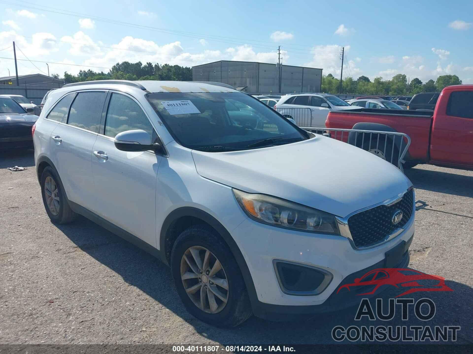 KIA SORENTO 2016 - 5XYPG4A53GG039021