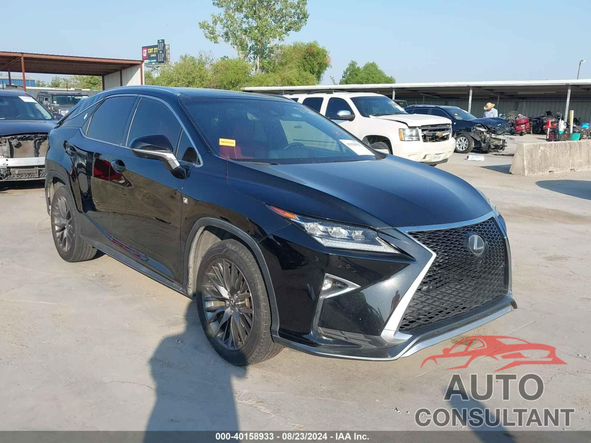 LEXUS RX 350 2016 - 2T2BZMCA3GC050770