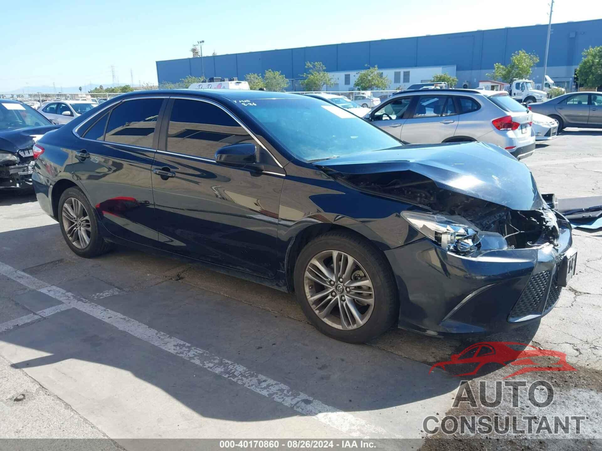 TOYOTA CAMRY 2017 - 4T1BF1FK5HU384668