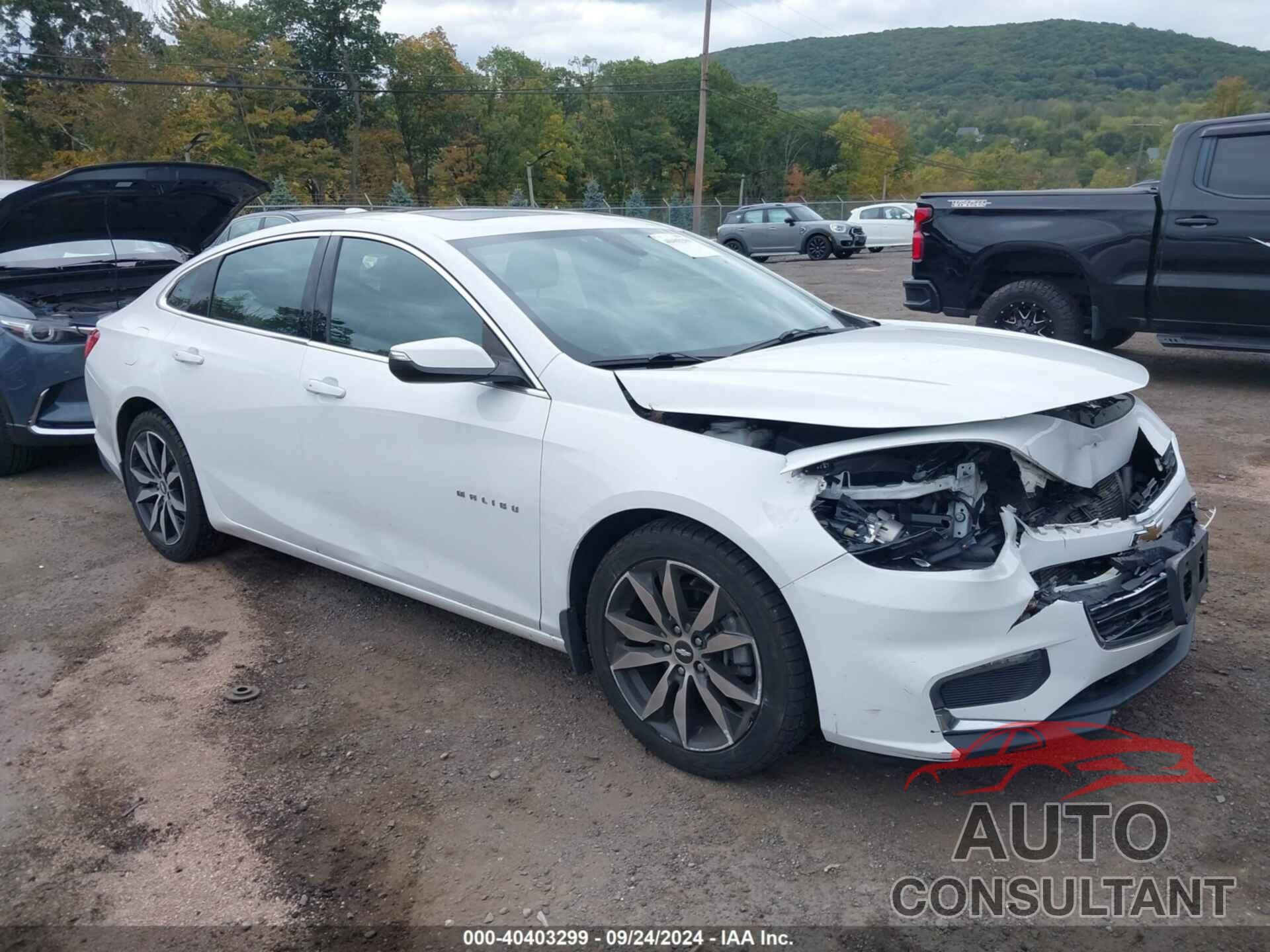 CHEVROLET MALIBU 2016 - 1G1ZE5ST6GF321179