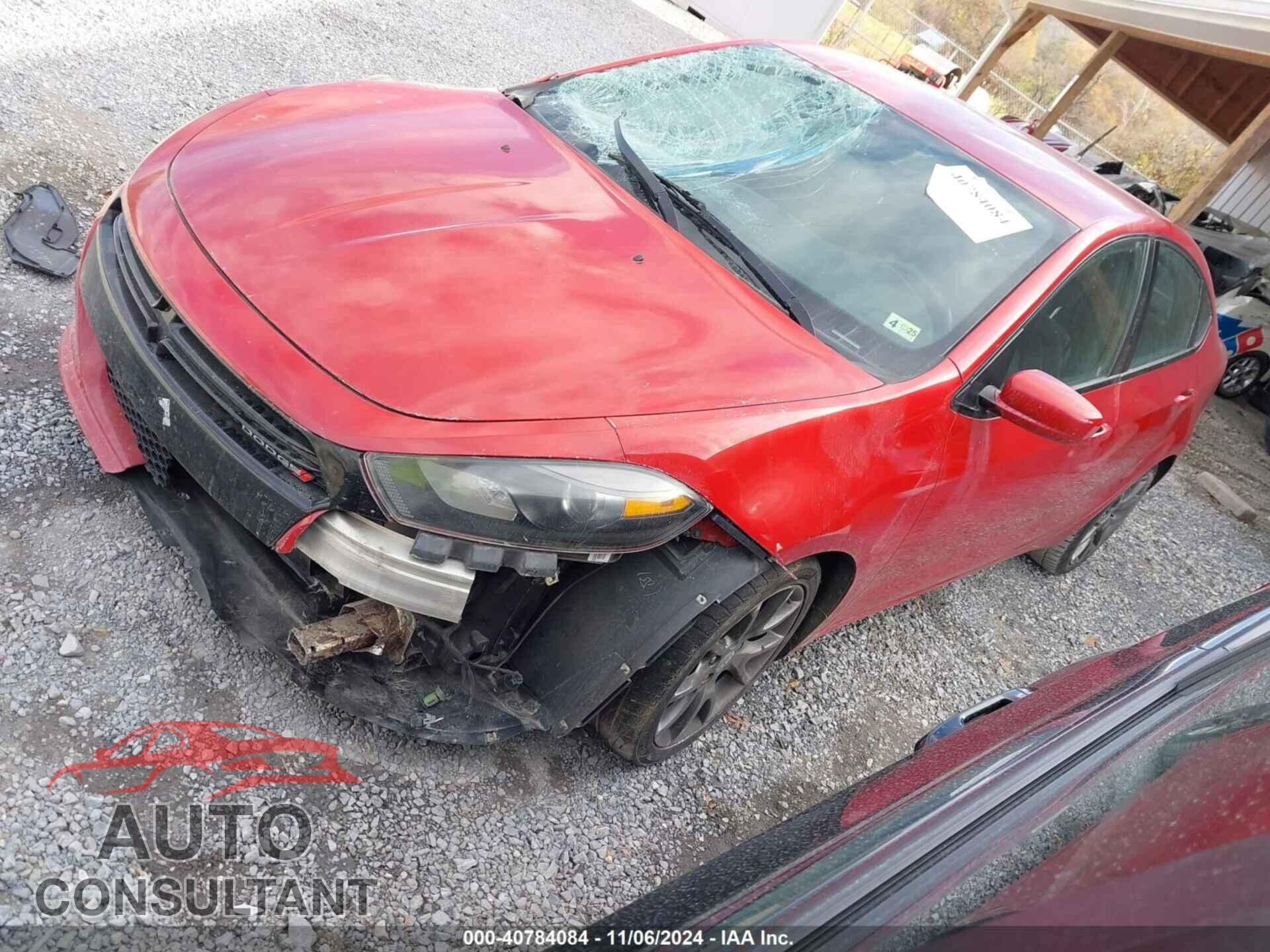 DODGE DART 2014 - 1C3CDFBB0ED926275