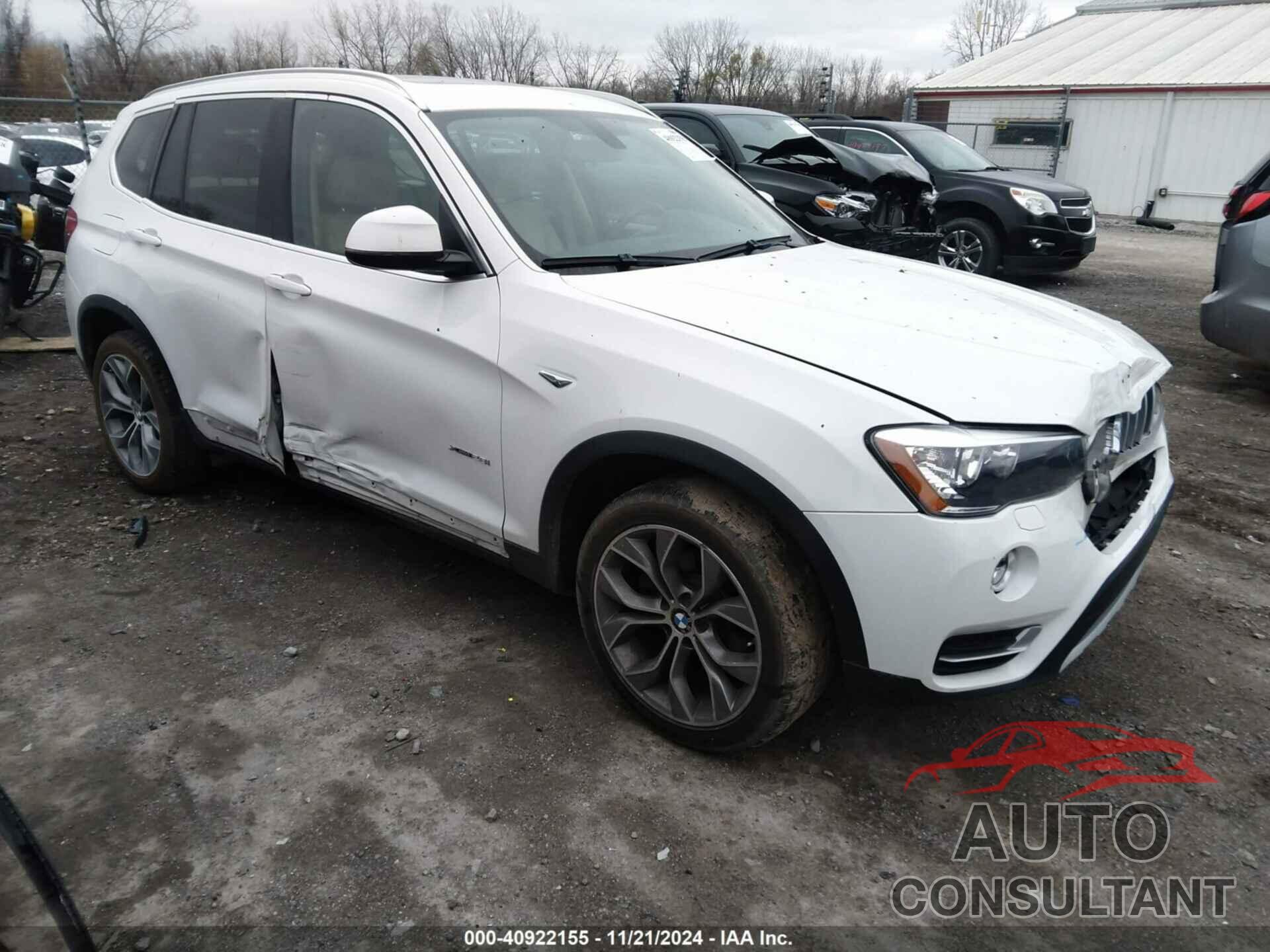 BMW X3 2015 - 5UXWX9C55F0D44726