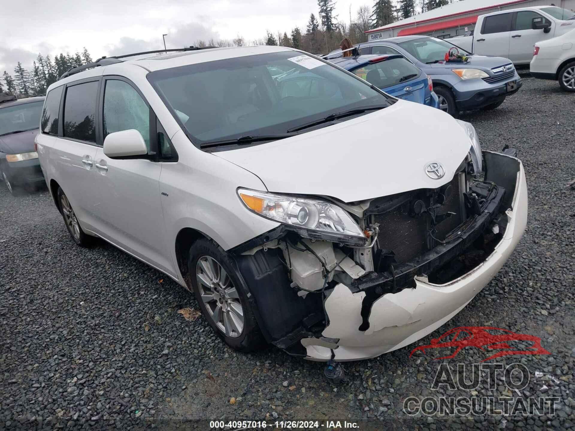 TOYOTA SIENNA 2017 - 5TDDZ3DC9HS157922