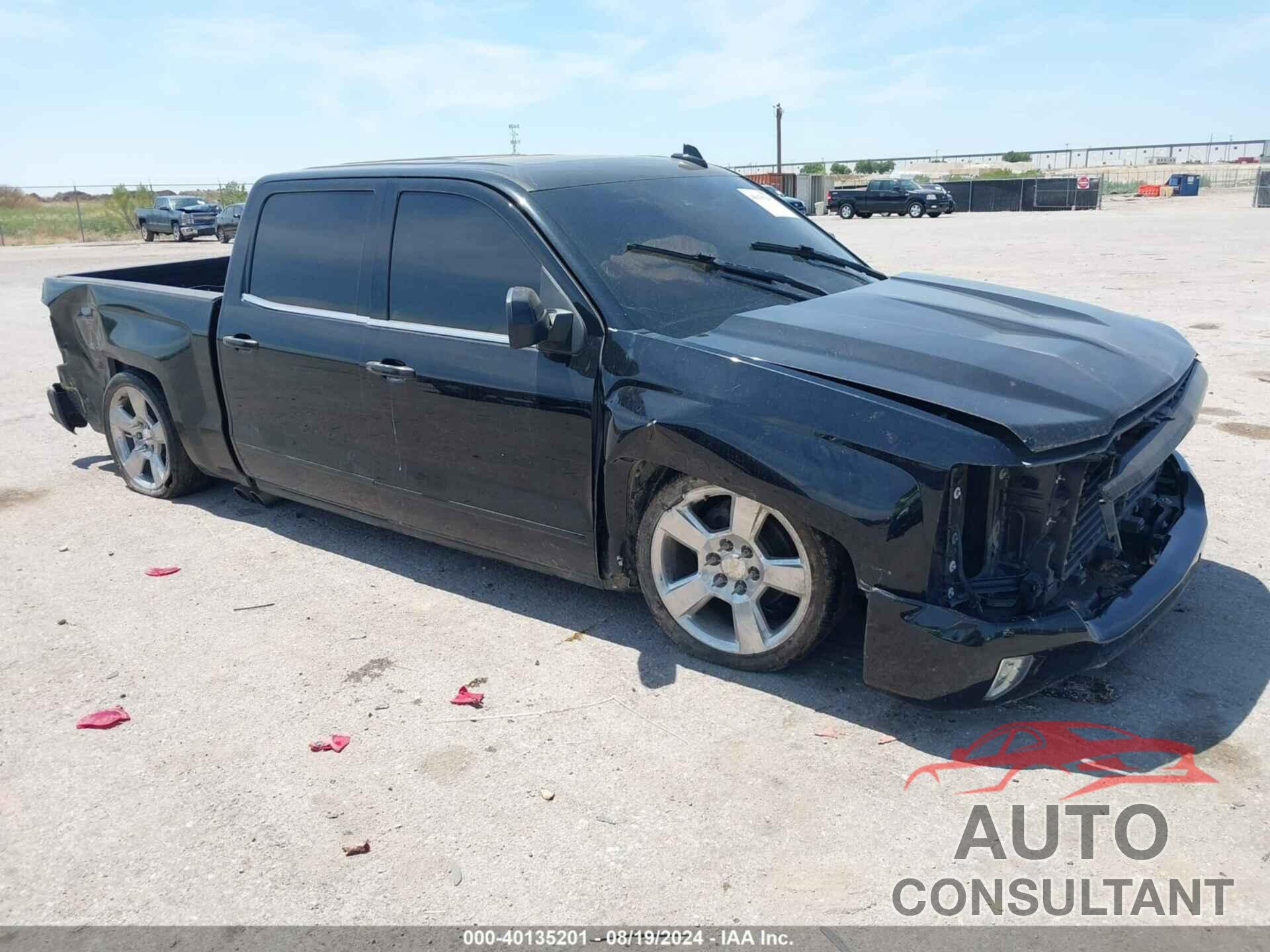 CHEVROLET SILVERADO 1500 2018 - 3GCUKTEJ6JG126097
