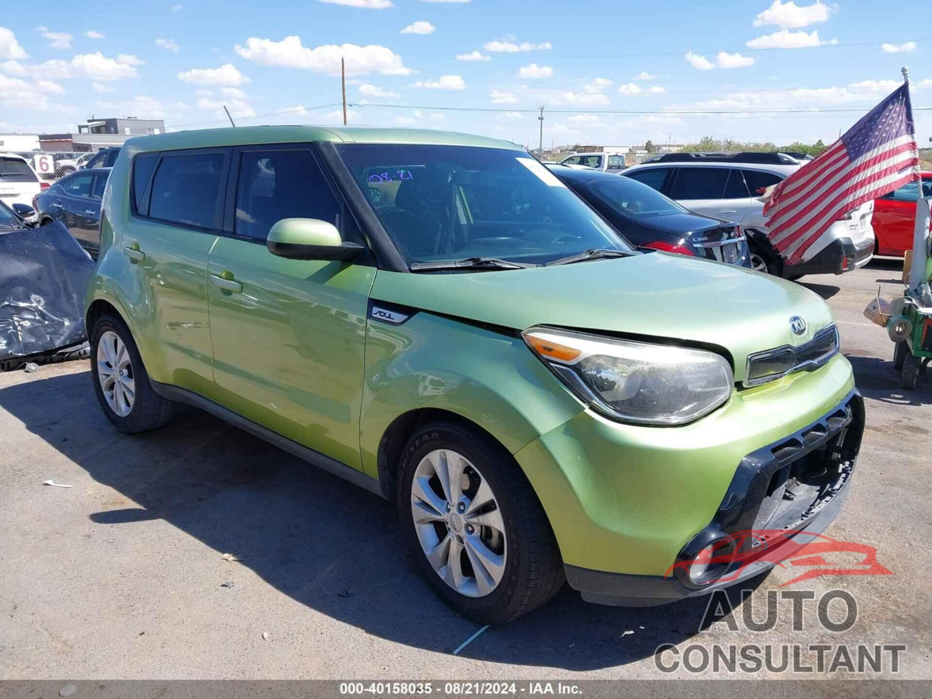 KIA SOUL 2016 - KNDJP3A51G7853083