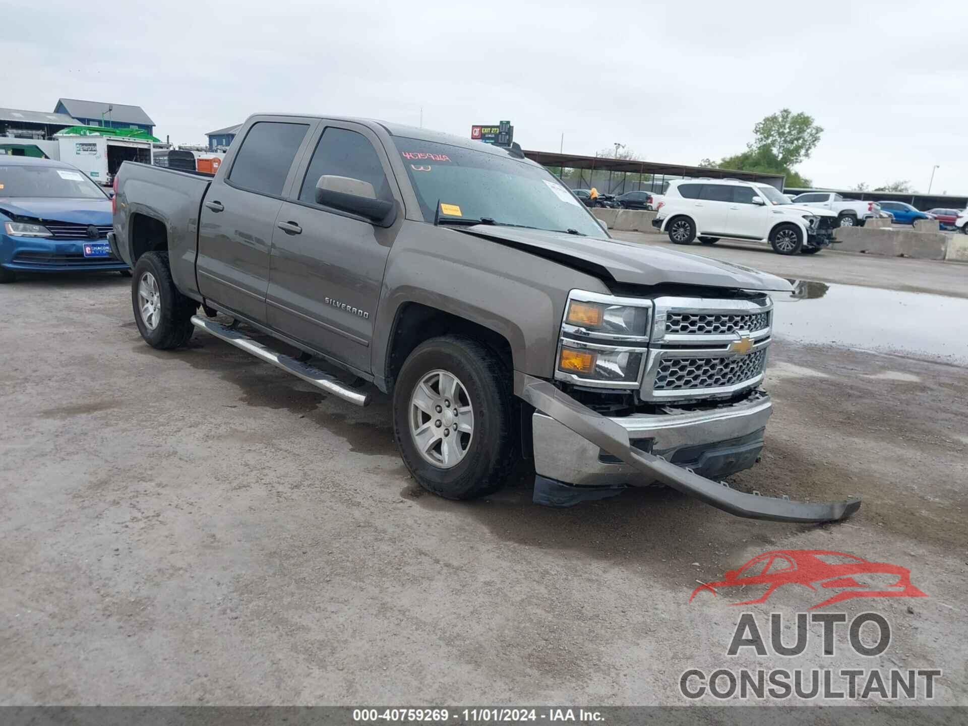 CHEVROLET SILVERADO 1500 2015 - 3GCPCREC9FG510557