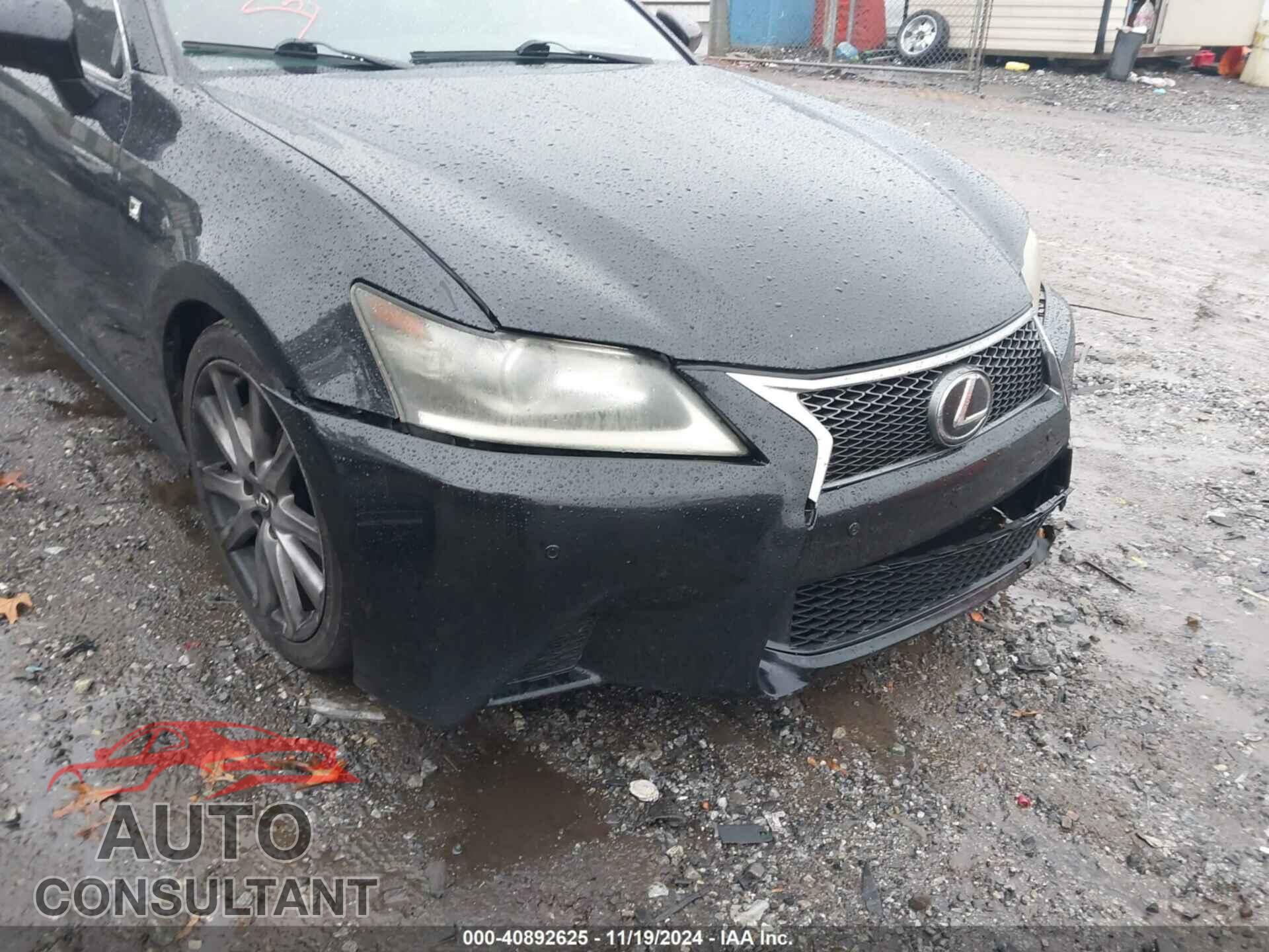 LEXUS GS 2013 - JTHBE1BL6D5000275