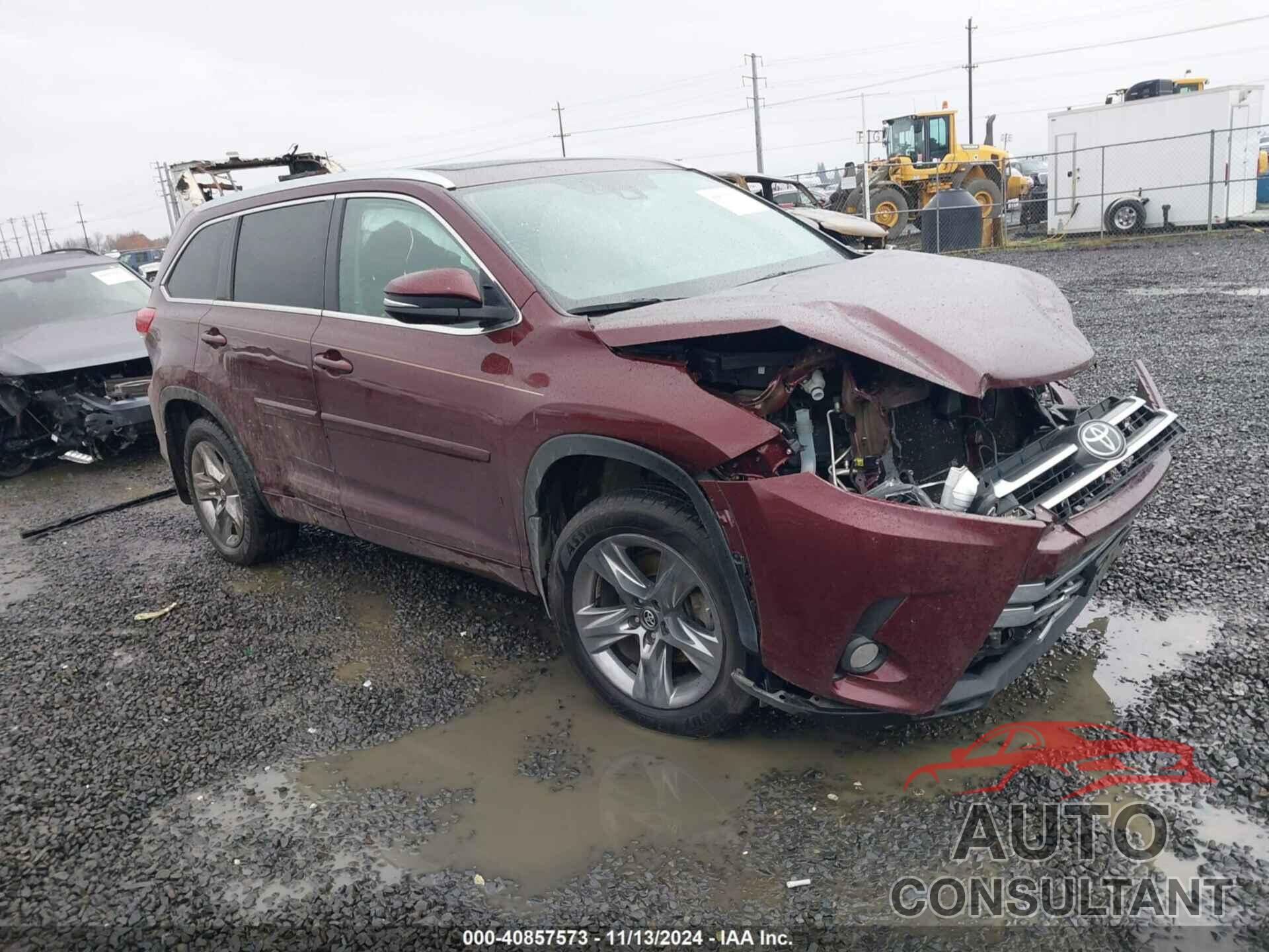 TOYOTA HIGHLANDER 2017 - 5TDDZRFH5HS387131