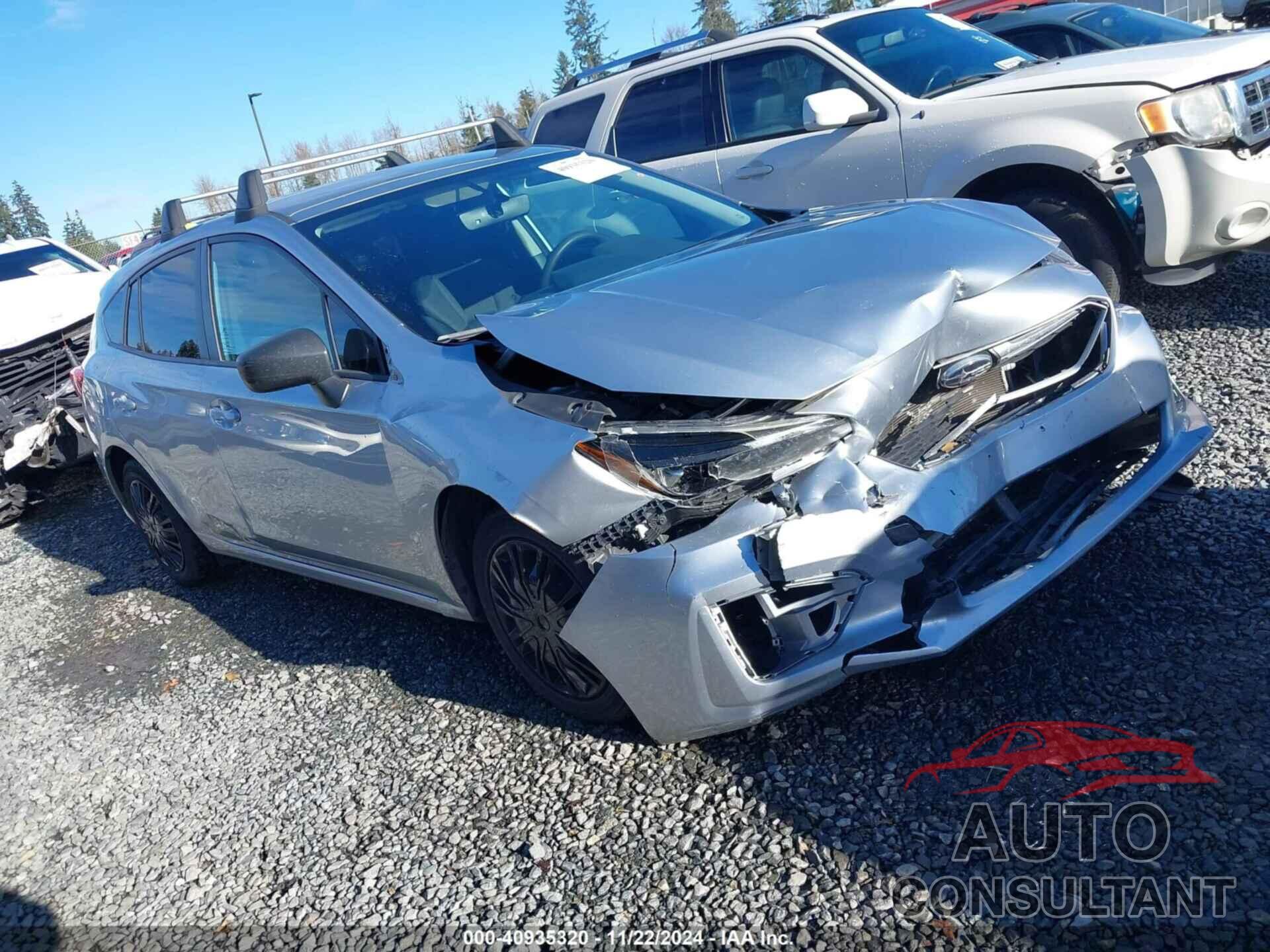 SUBARU IMPREZA 2018 - 4S3GTAA60J1723521