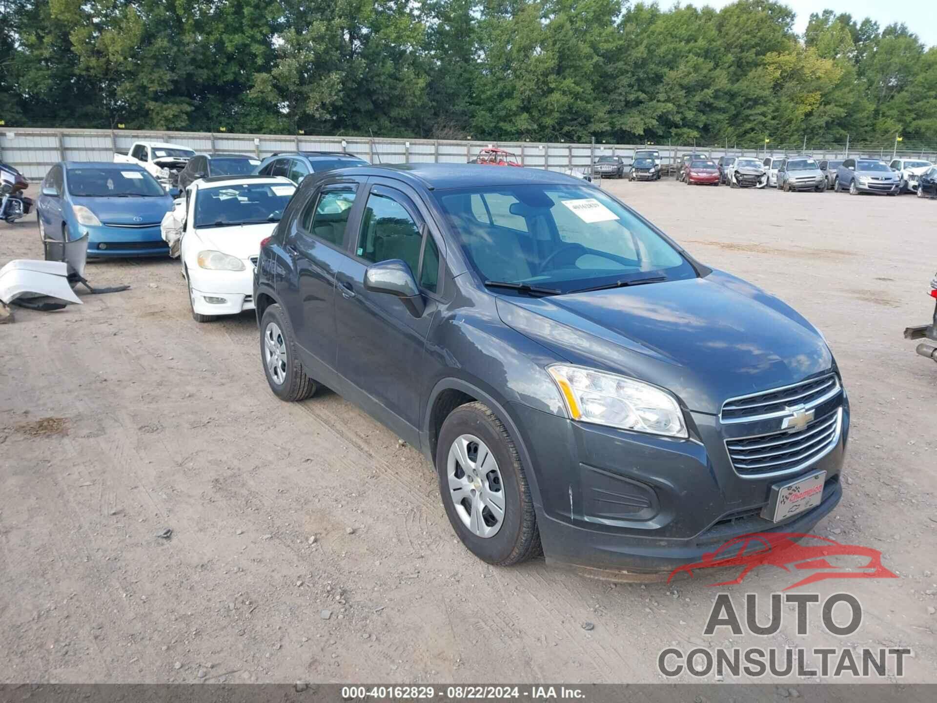 CHEVROLET TRAX 2016 - 3GNCJKSB1GL246791