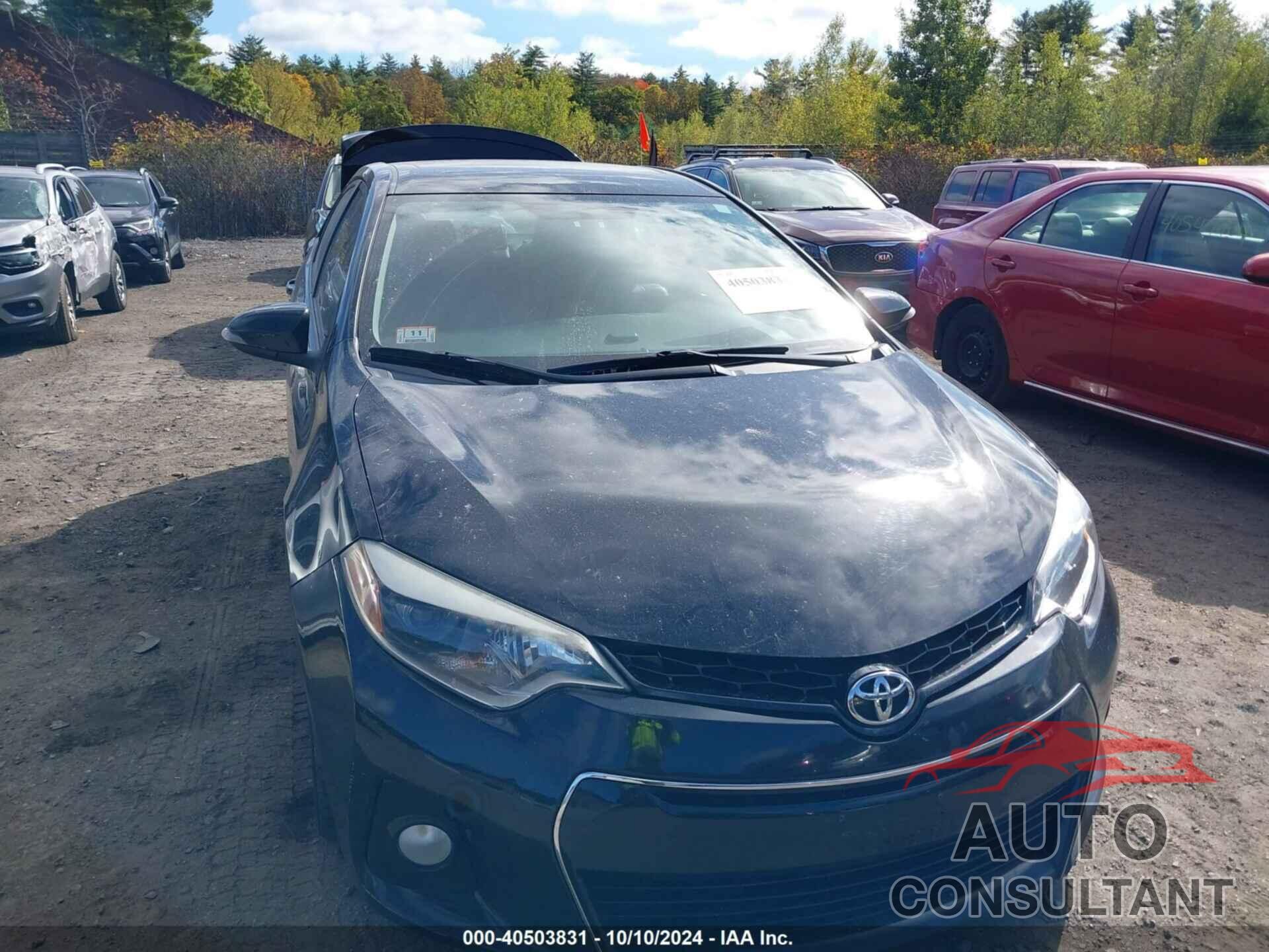 TOYOTA COROLLA 2015 - 2T1BURHEXFC269283