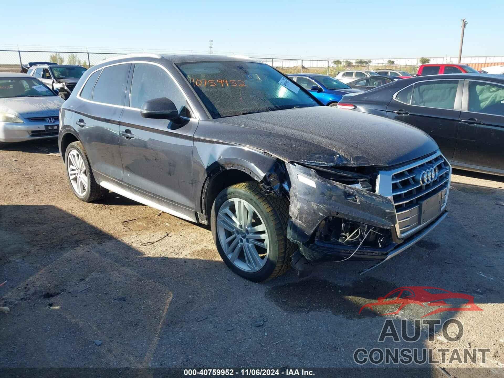 AUDI Q5 2018 - WA1BNAFY3J2099653