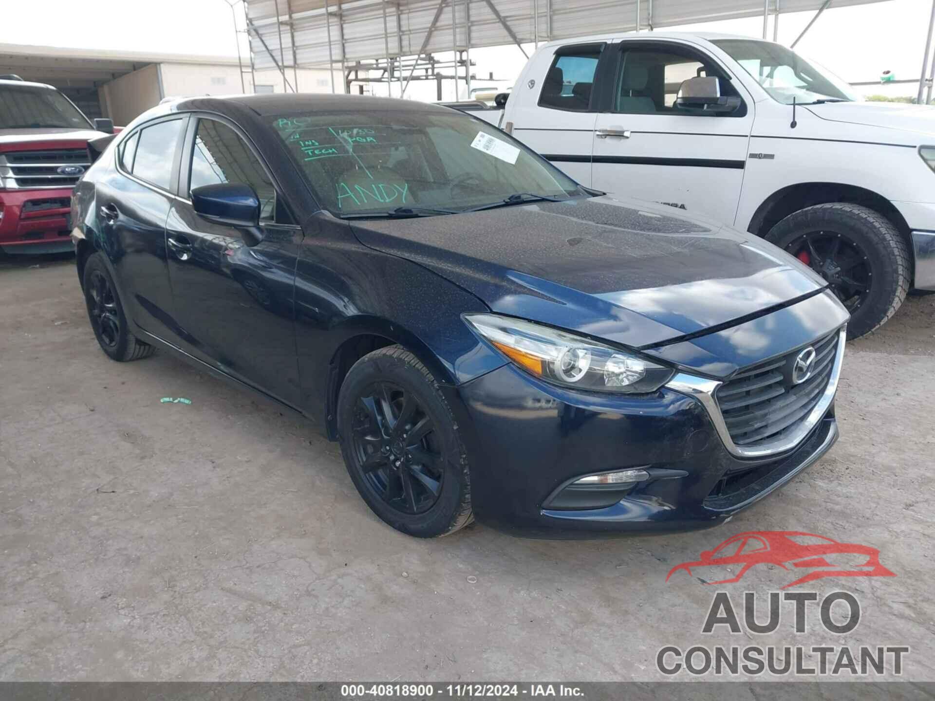 MAZDA MAZDA3 2018 - 3MZBN1U70JM226882