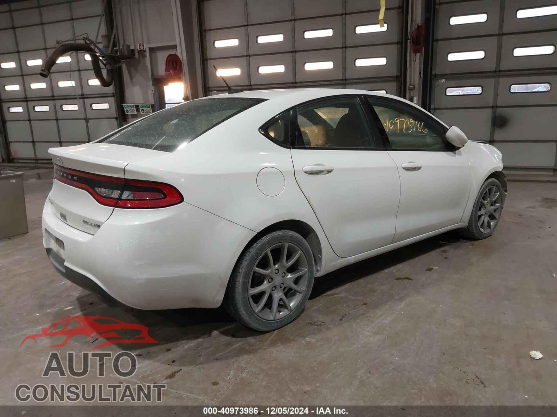 DODGE DART 2015 - 1C3CDFBBXFD267185