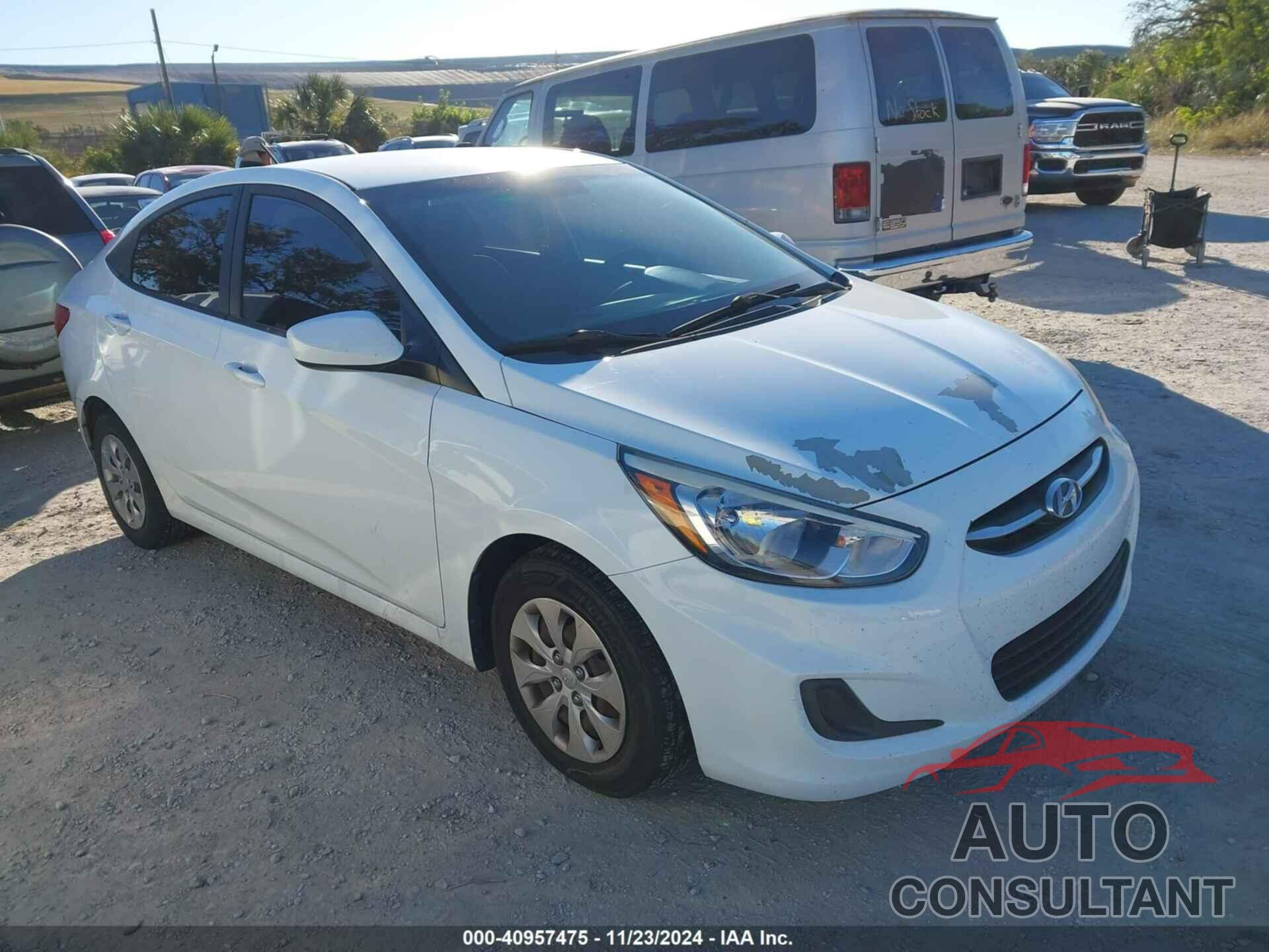 HYUNDAI ACCENT 2015 - KMHCT4AE6FU846751