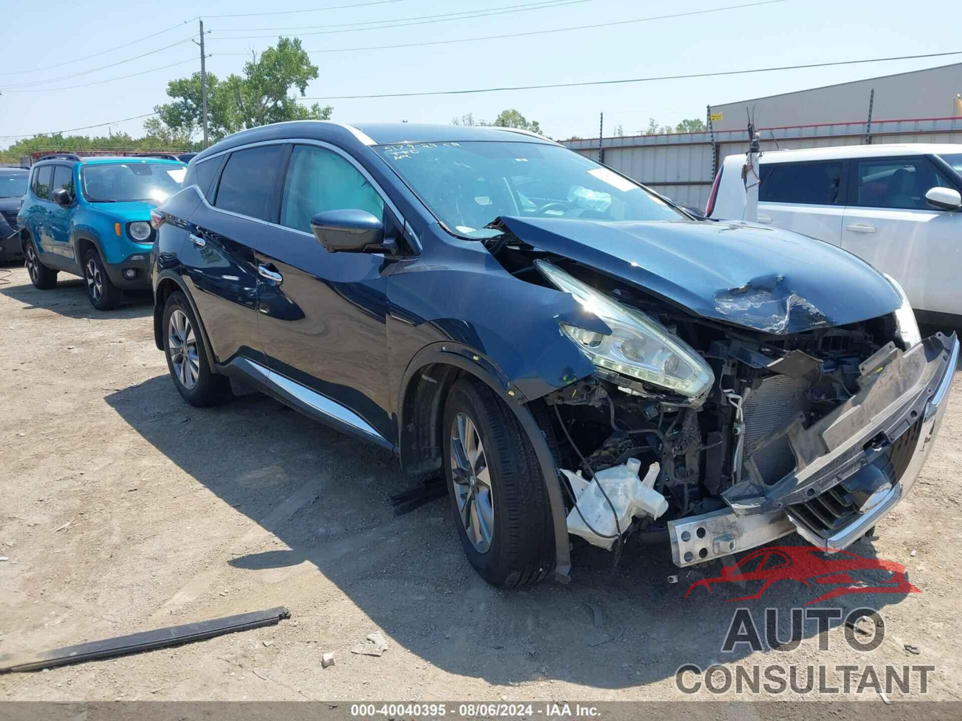 NISSAN MURANO 2016 - 5N1AZ2MH4GN138901