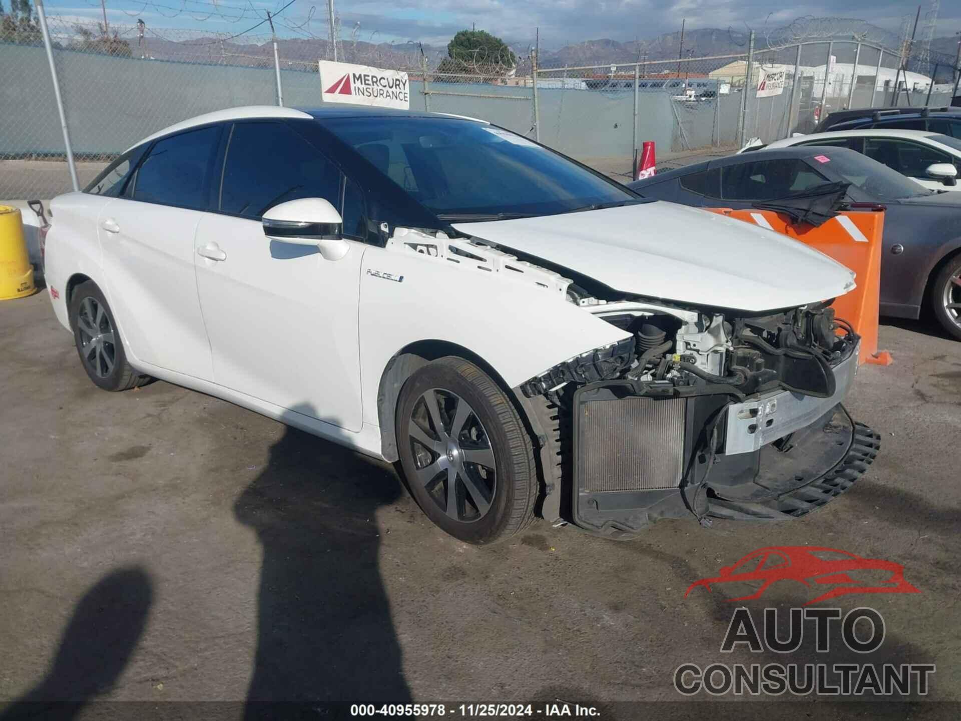 TOYOTA MIRAI 2018 - JTDBVRBD9JA004901