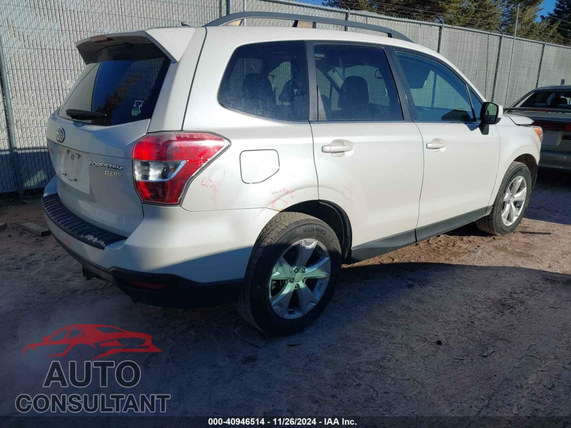 SUBARU FORESTER 2014 - JF2SJAHC7EH497391