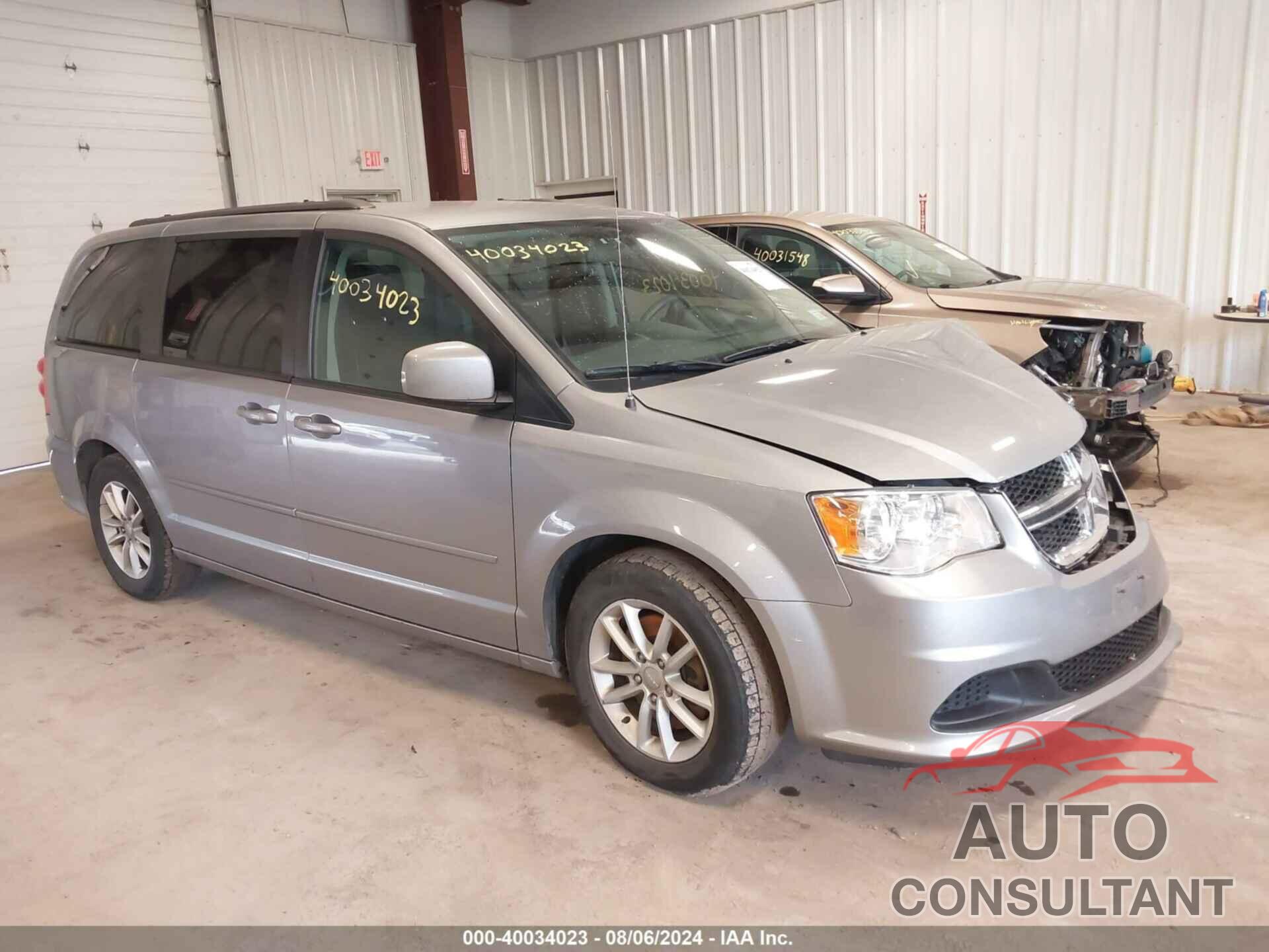 DODGE GRAND CARAVAN 2016 - 2C4RDGCG8GR375910