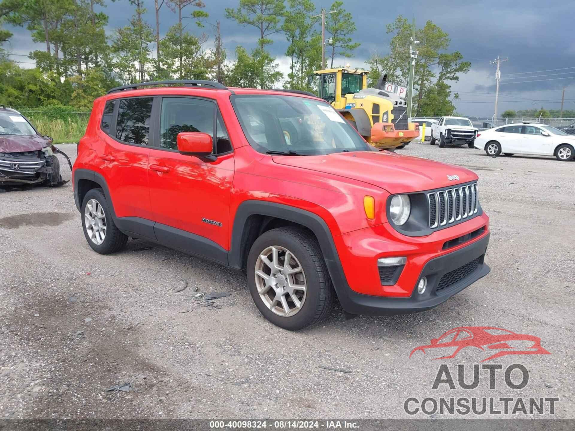 JEEP RENEGADE 2019 - ZACNJABB9KPJ73324