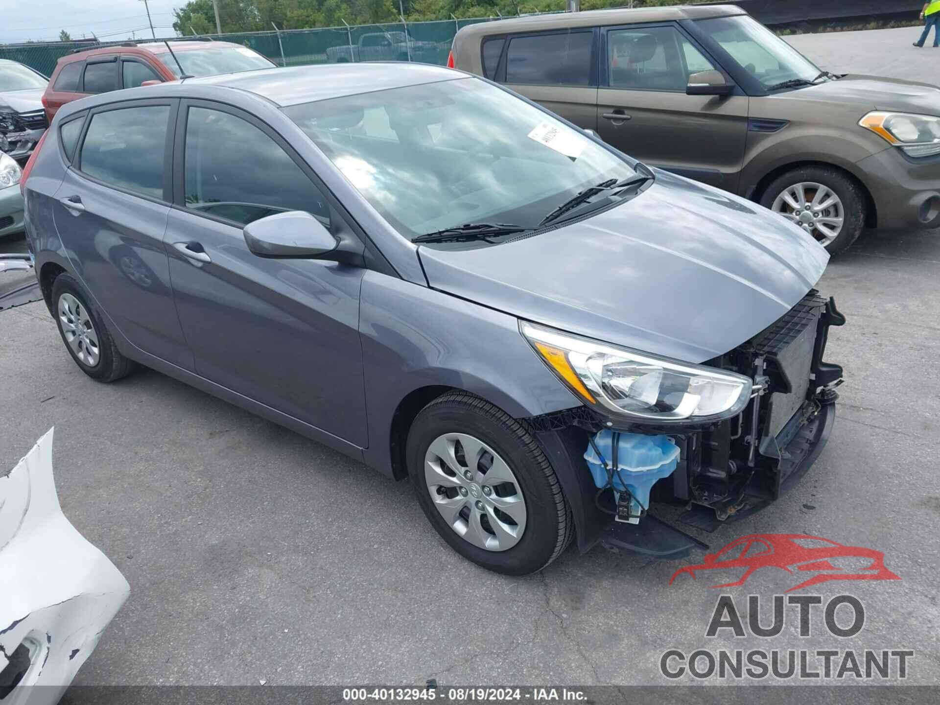 HYUNDAI ACCENT 2016 - KMHCT5AE5GU264924