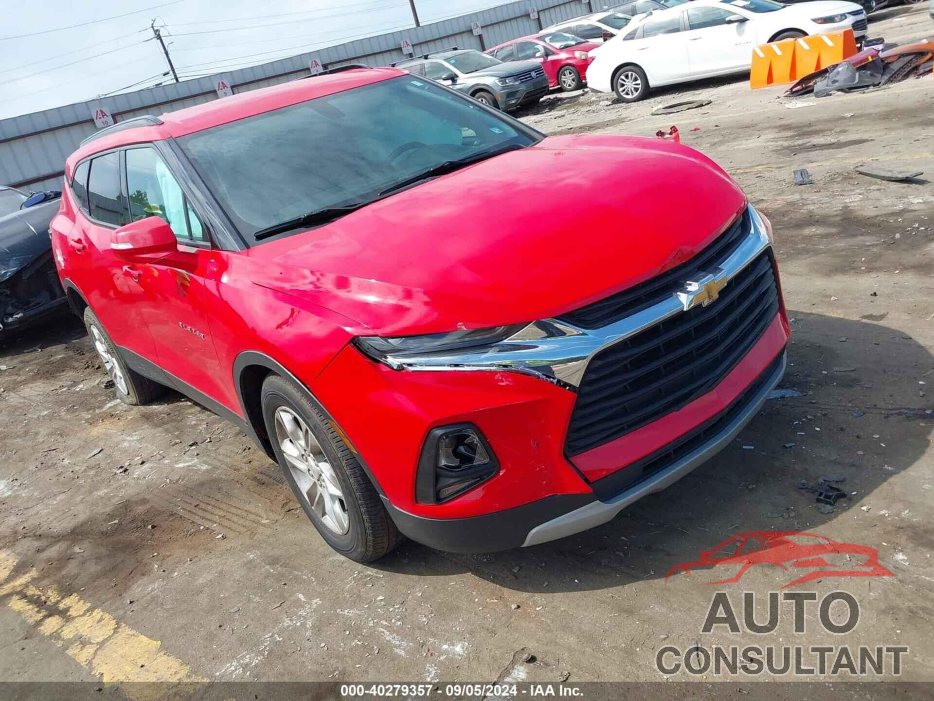 CHEVROLET BLAZER 2020 - 3GNKBBRAXLS728665