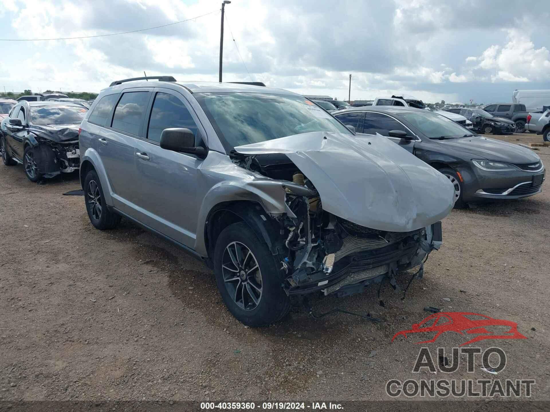 DODGE JOURNEY 2018 - 3C4PDCAB6JT170162