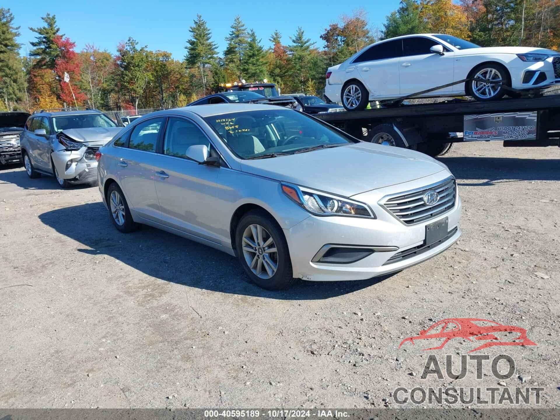 HYUNDAI SONATA 2016 - 5NPE24AF9GH398655