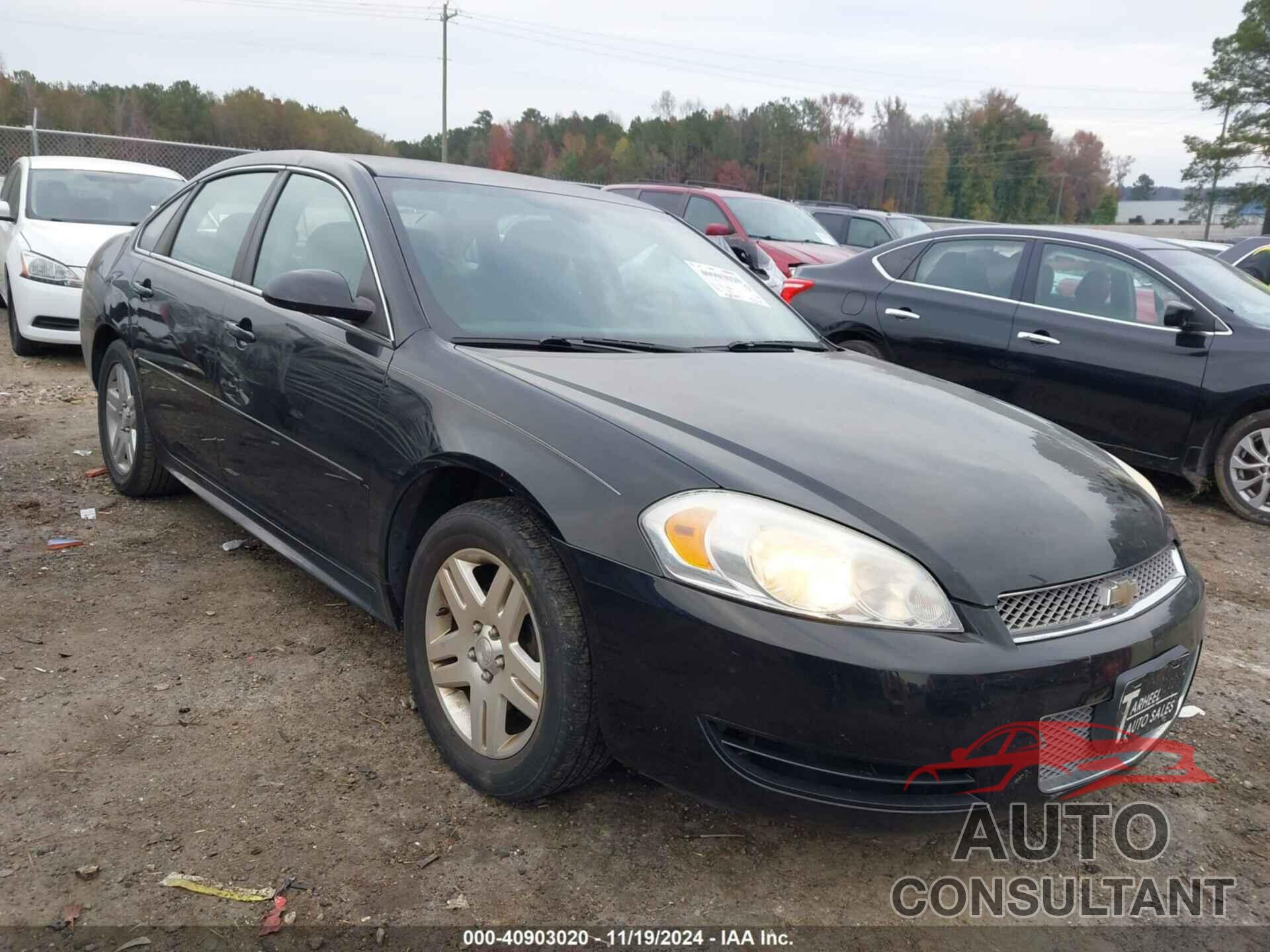 CHEVROLET IMPALA 2012 - 2G1WG5E33C1193767