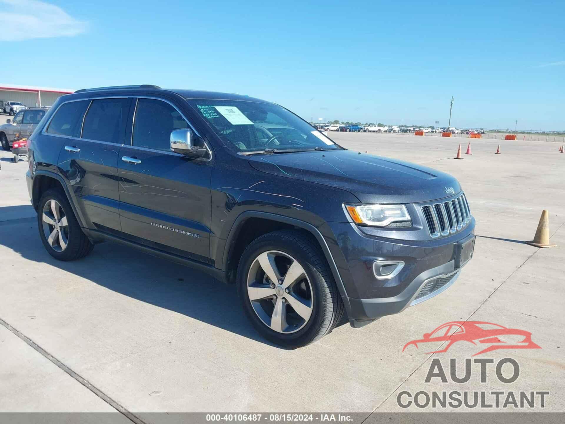 JEEP GRAND CHEROKEE 2016 - 1C4RJEBG2GC473595