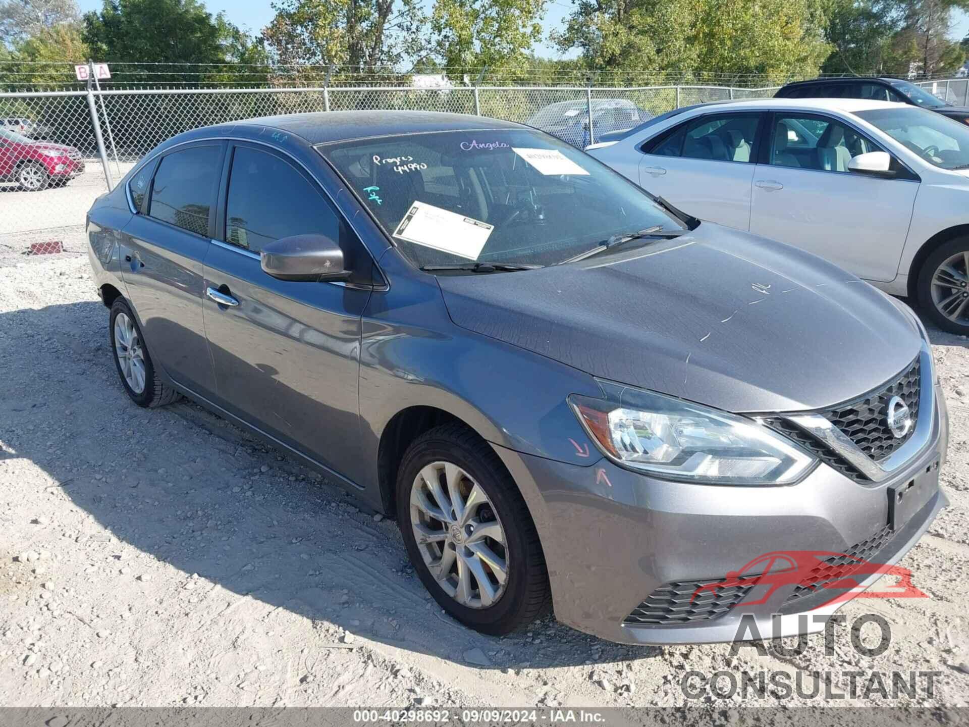 NISSAN SENTRA 2018 - 3N1AB7AP8JY242564